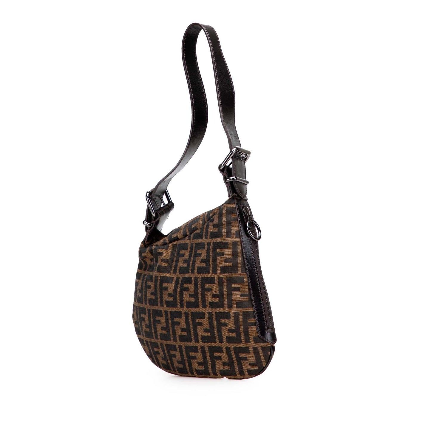 Fendi Medium Econyl Nylon Baguette Crossbody