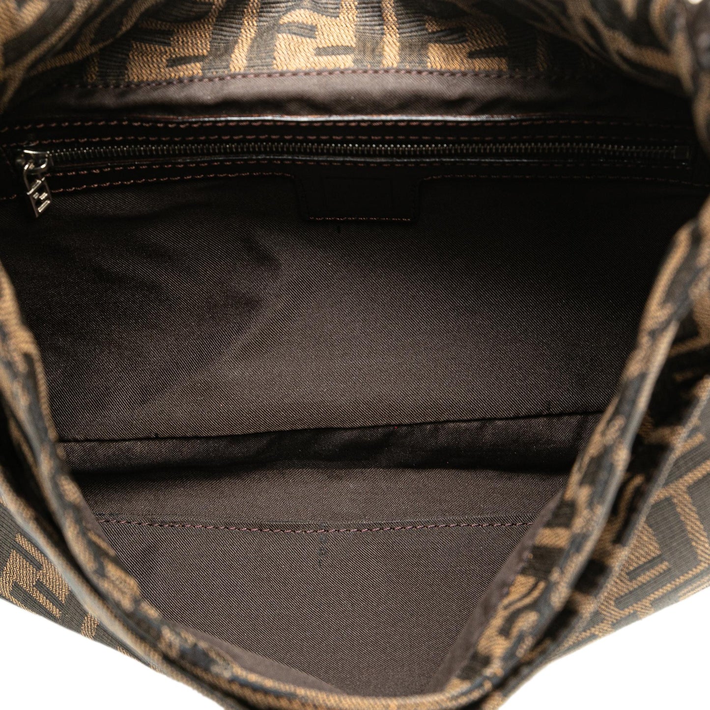 Fendi Zucca Canvas Shoulder Bag (SHG-E19XfD)
