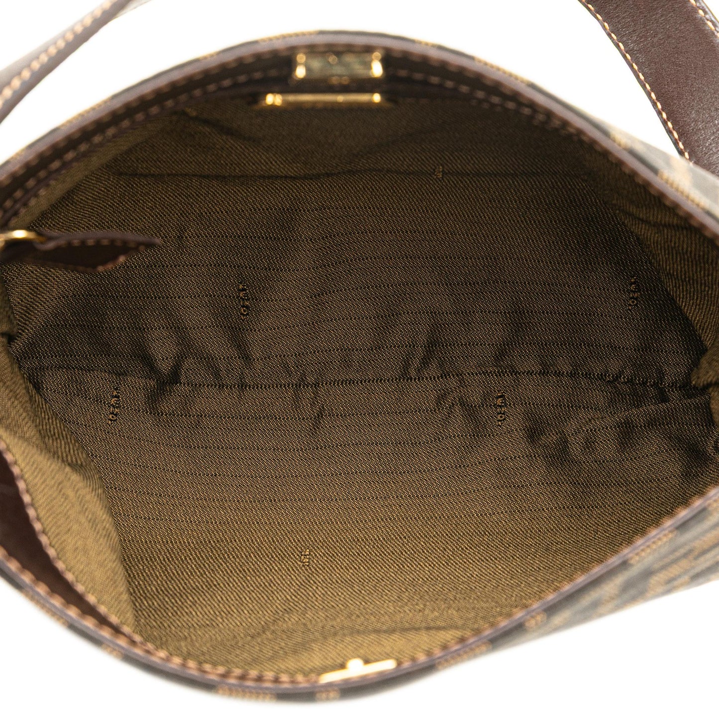 Fendi Luxury Canvas Red Shoulder Bag Style 17