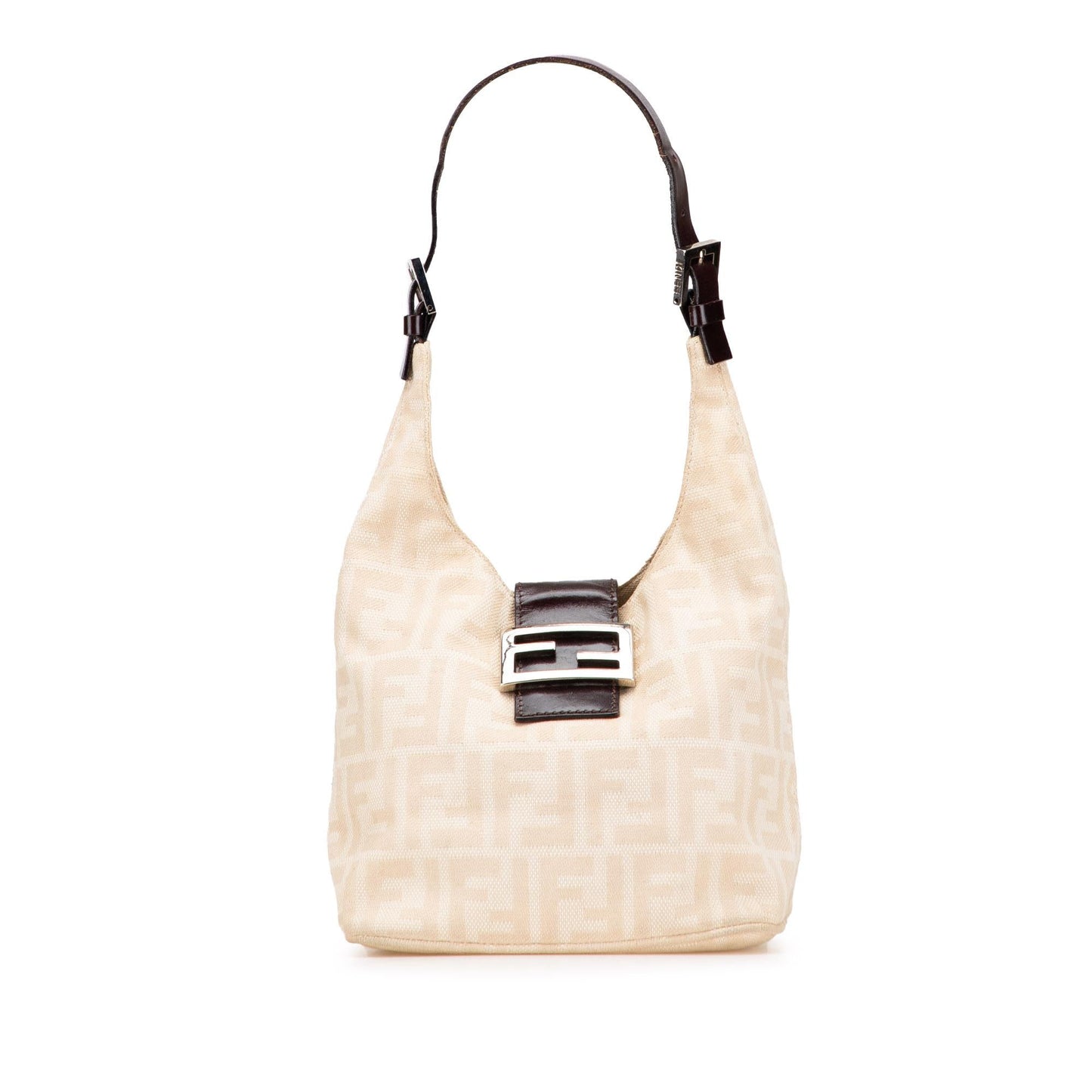 Fendi Luxury Canvas Red Shoulder Bag Style 23