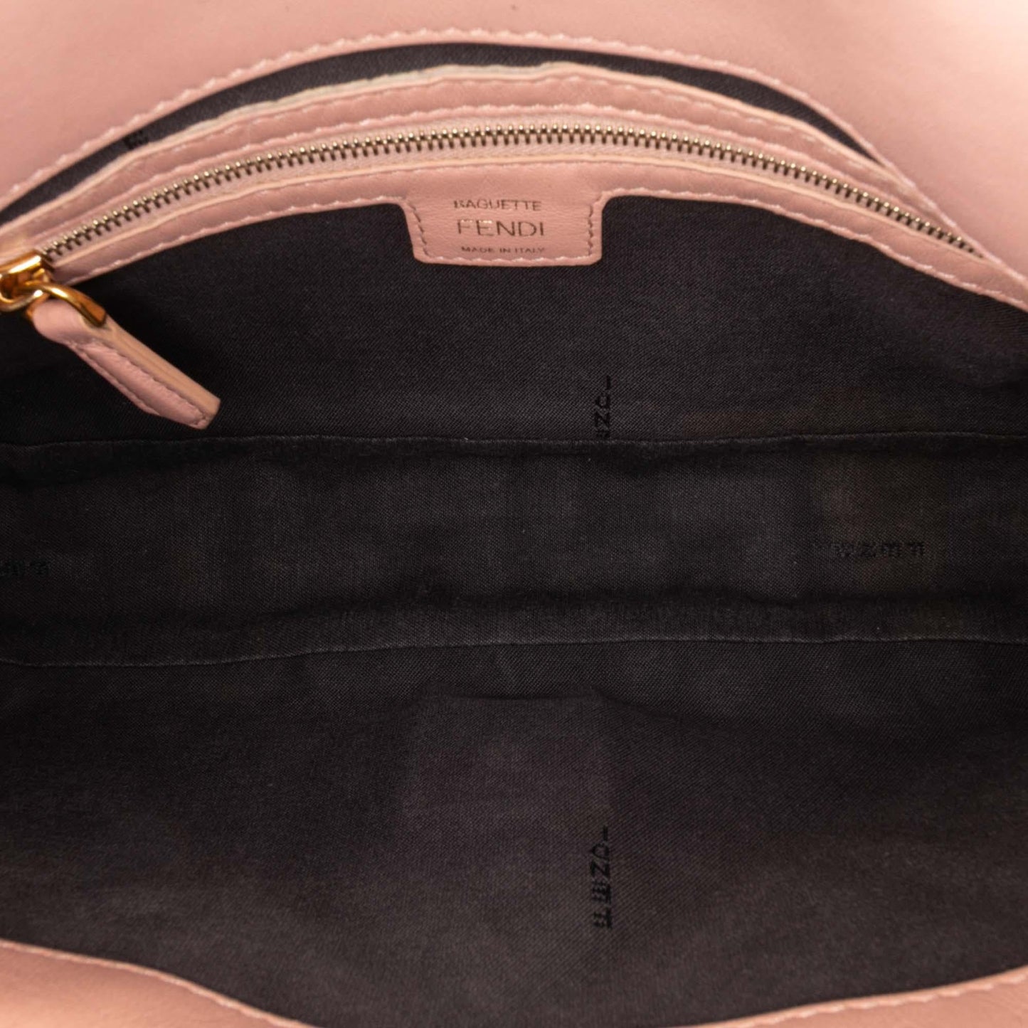 Fendi Baguette Leather Red Shoulder Bag Style 49