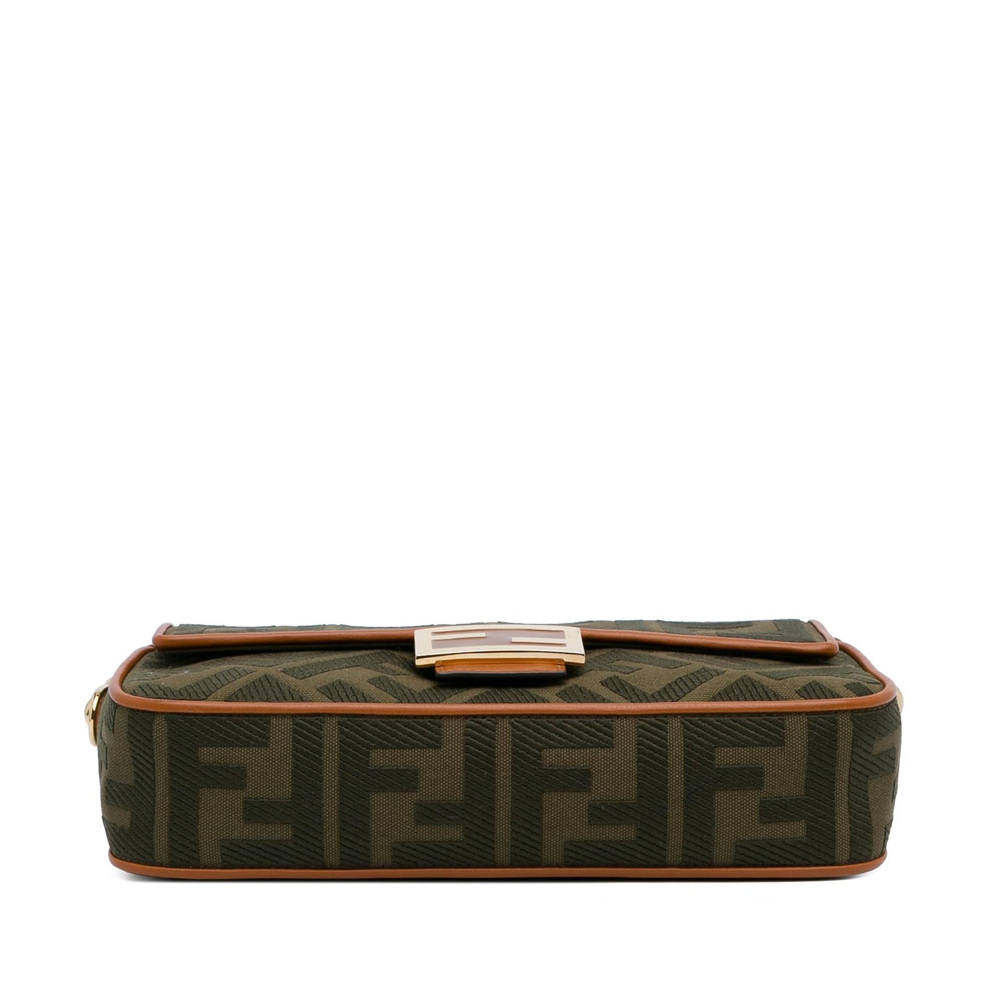 Fendi Zucca Embroidered Baguette Satchel (SHG-DLYg5k)