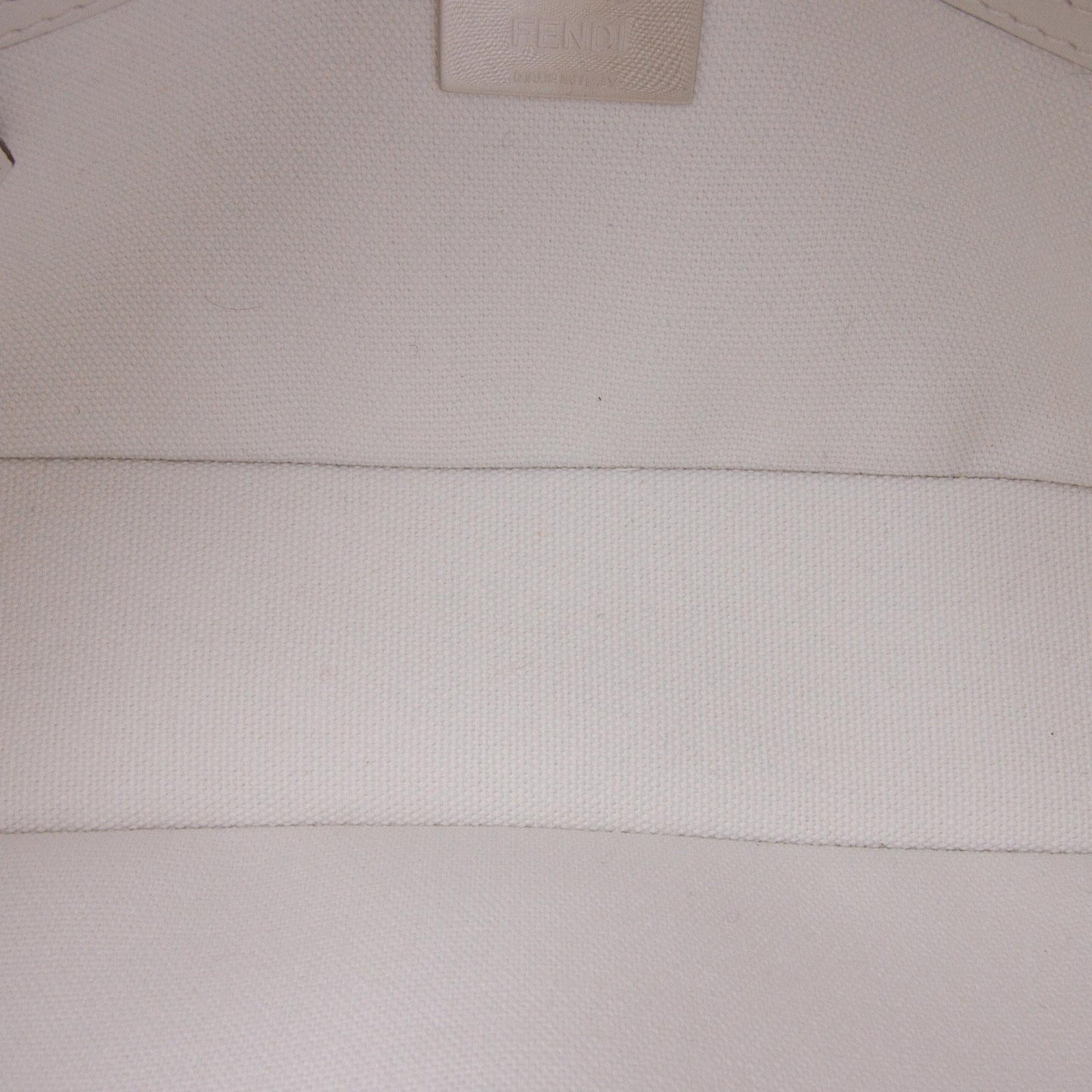 Fendi Baguette Canvas Red Shoulder Bag Style 39