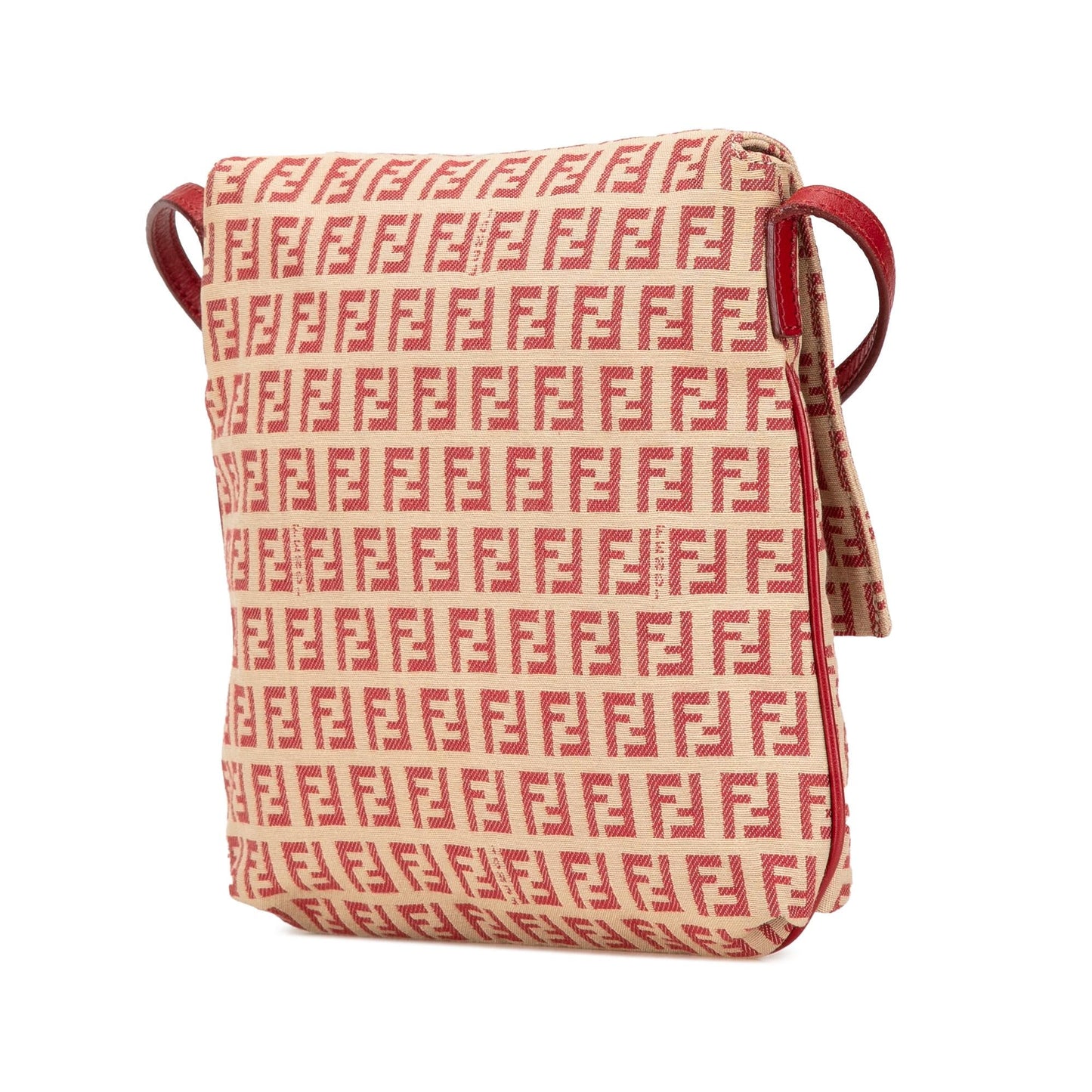 Fendi Tote Zucchino Red Tote Bag Zucchino