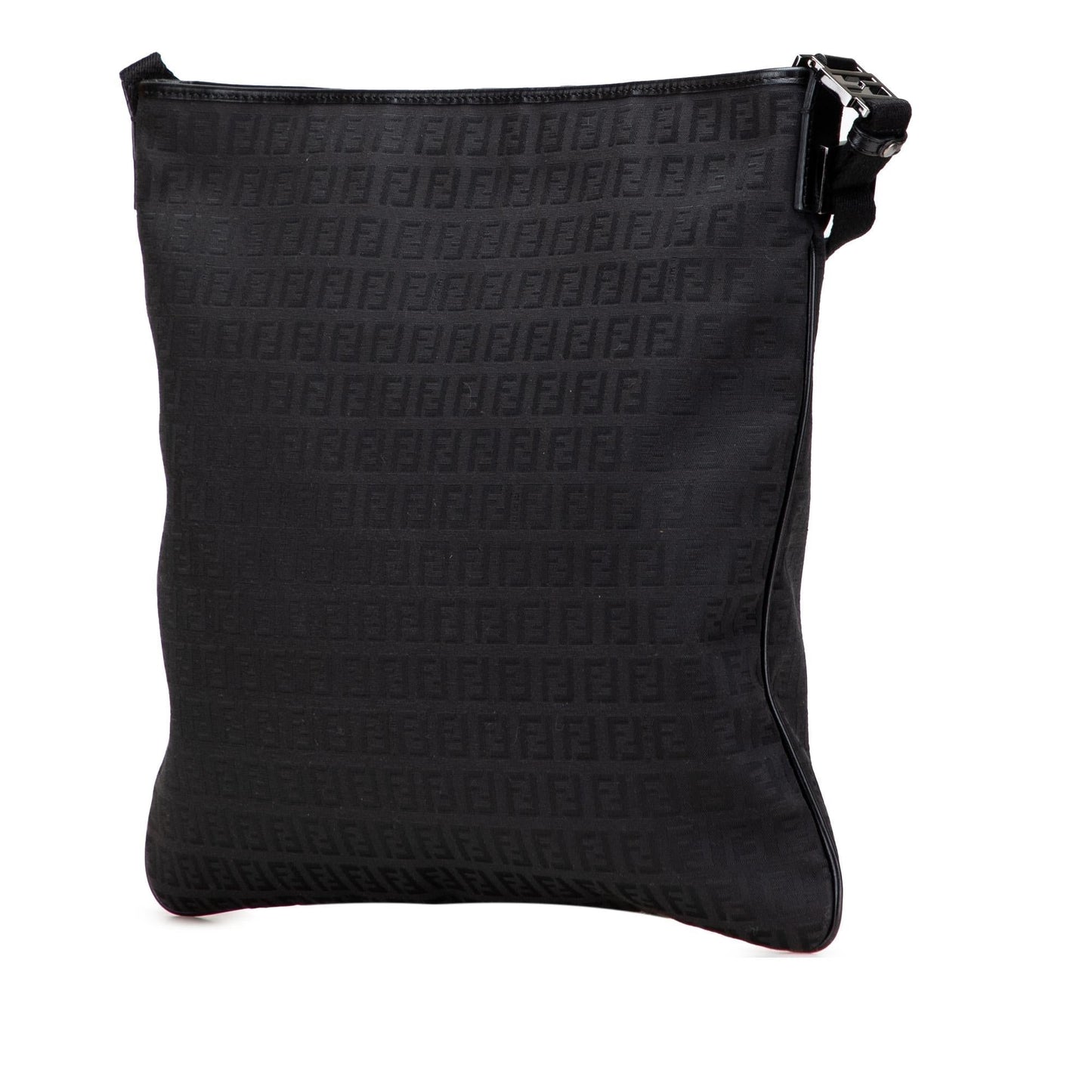 Fendi Pequin Coated Canvas Tote