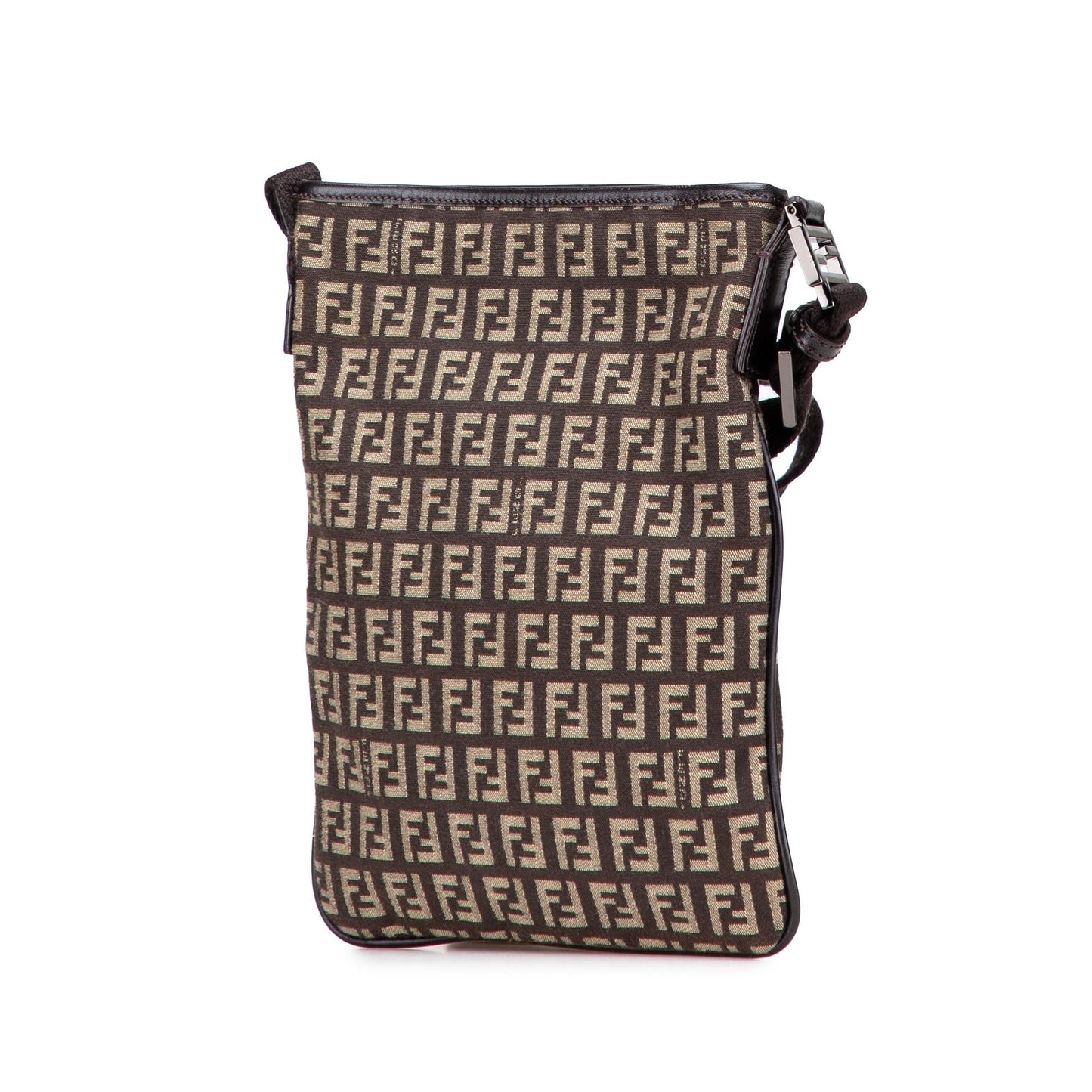 Fendi FF Embossed Leather 1974 Crossbody