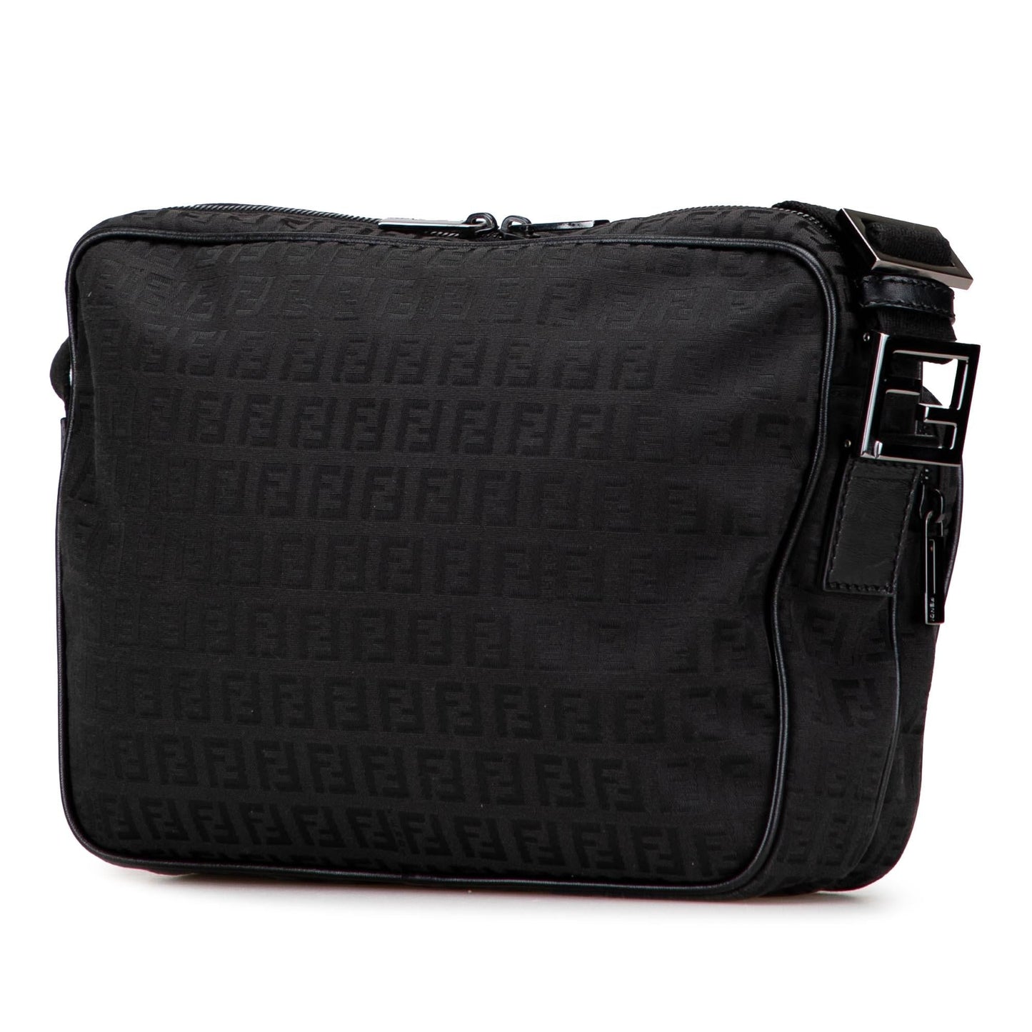Fendi Luxury Canvas Red Clutch