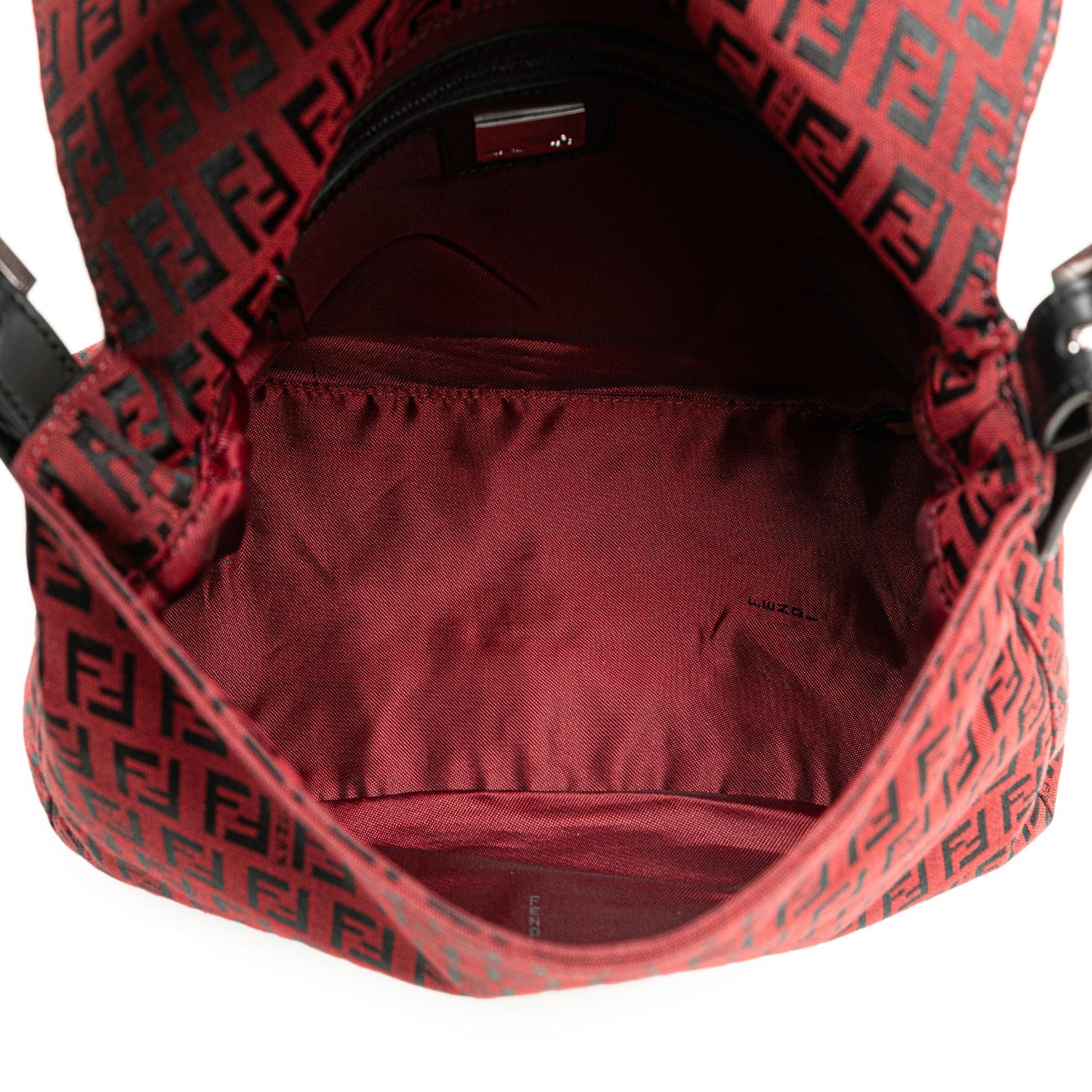 Fendi Zucchino Red Shoulder Bag Style 3