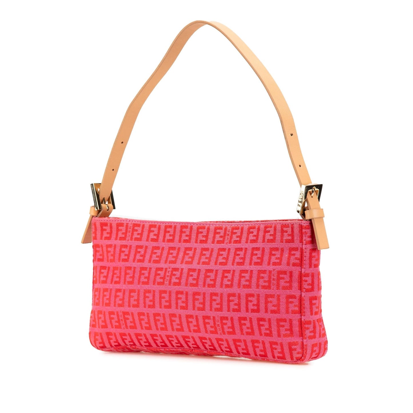 Fendi Zucchino Red Shoulder Bag Style 7