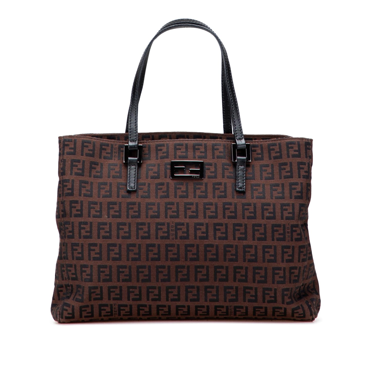 Fendi Tote Zucchino Red Tote Bag Style 41