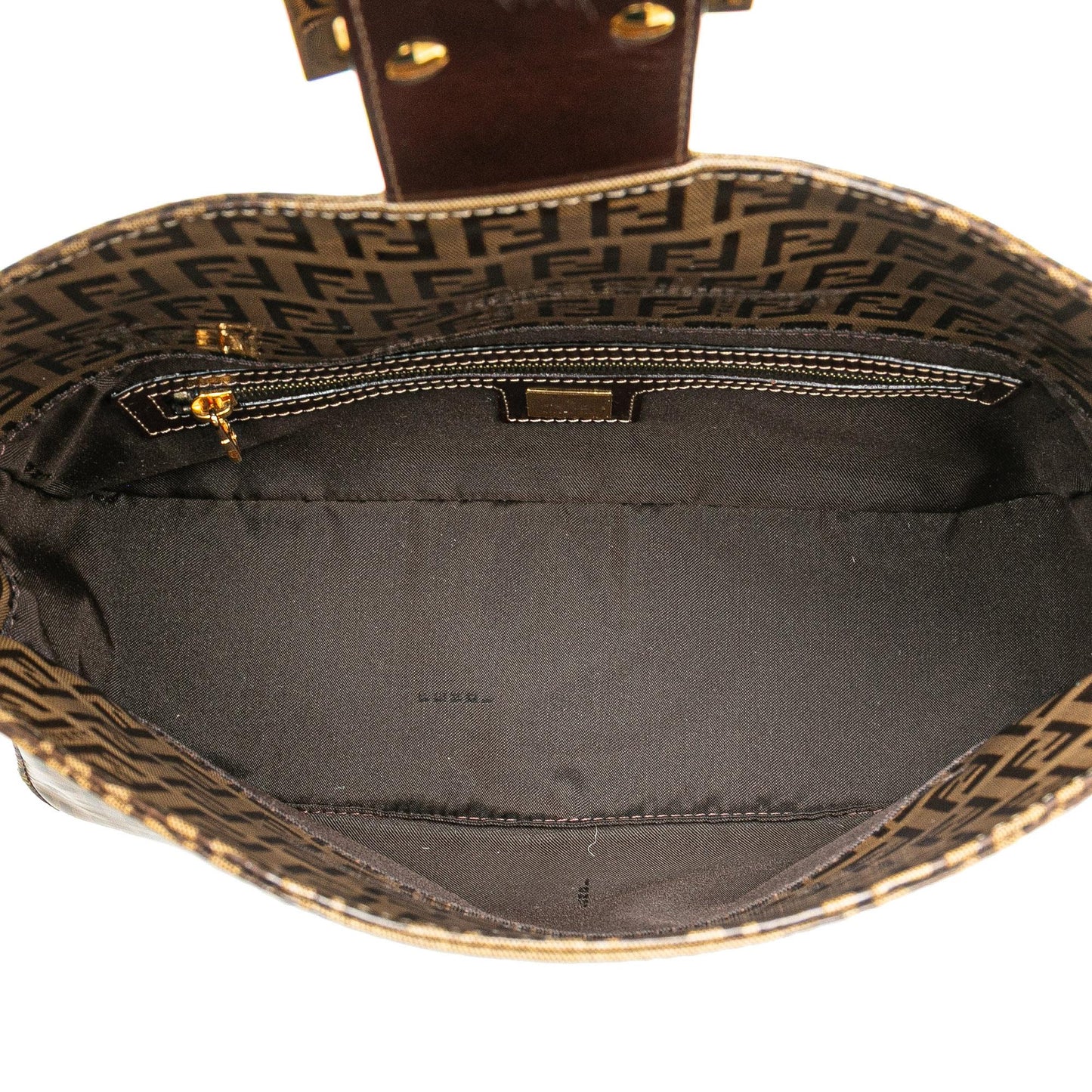 Fendi Zucchino Red Shoulder Bag Style 37