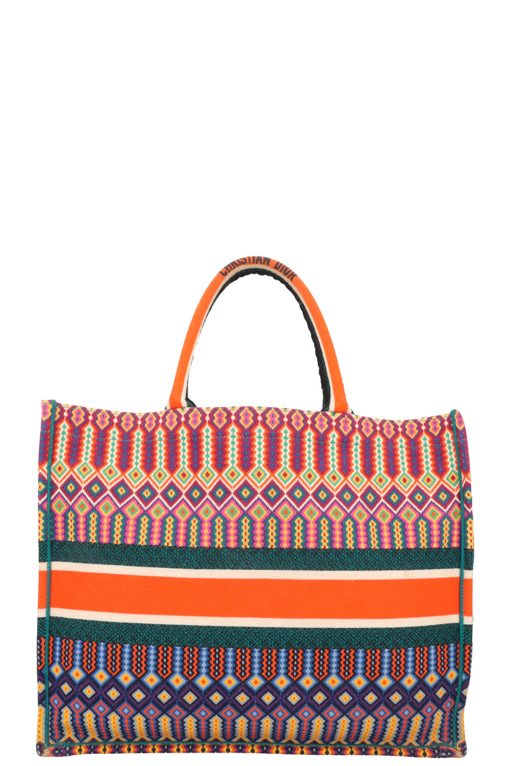 Christian Dior Large Book Tote Multicolor