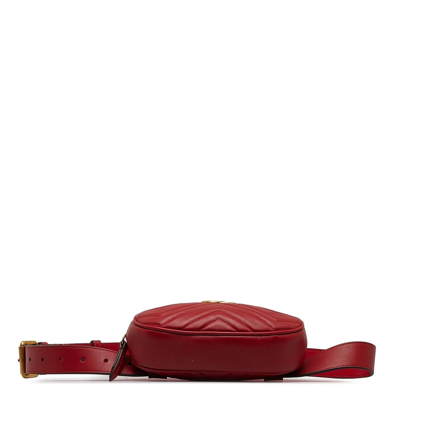 Gucci GG Marmont Matelasse Leather Belt Bag