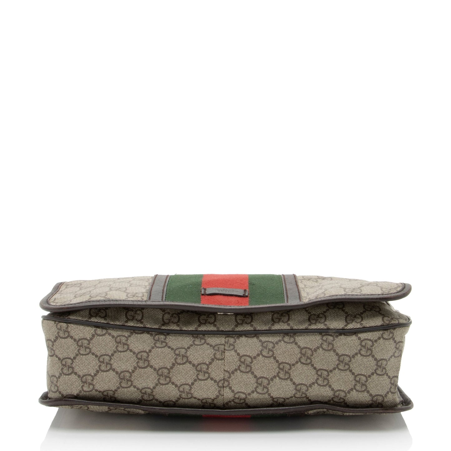 Gucci GG Supreme Web Medium Flap Messenger
