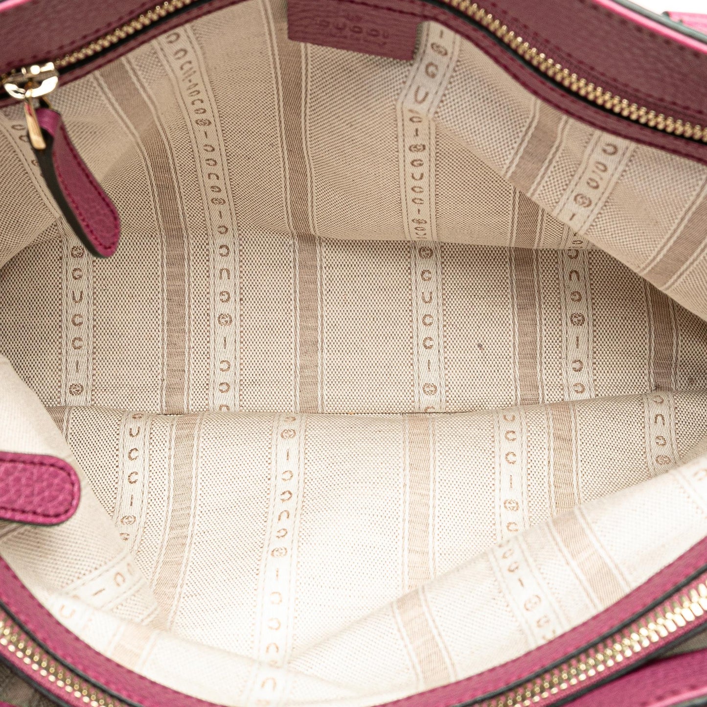 Gucci Leather Dollar Tote (SHG-fF2zug)