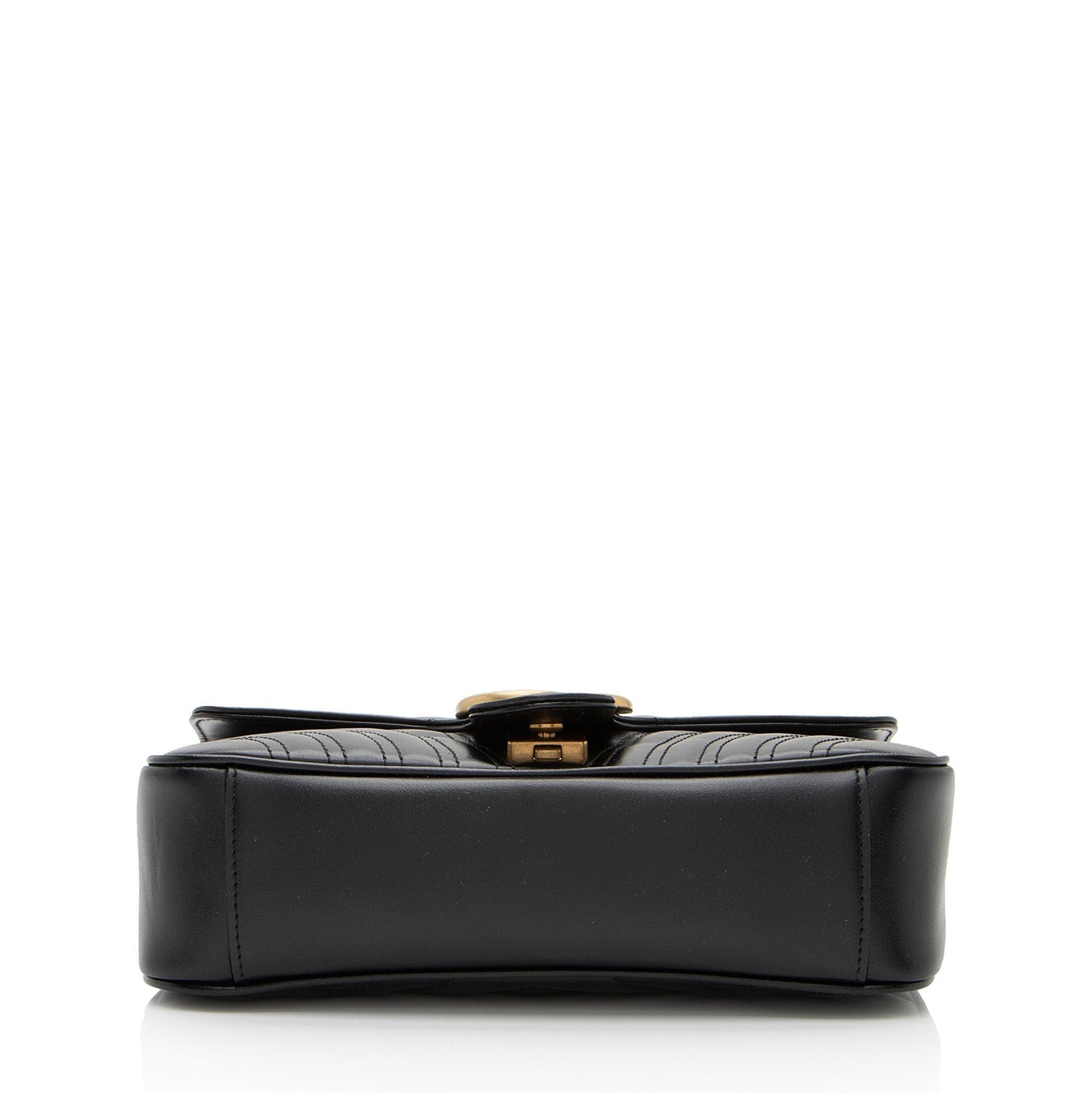 Gucci Matelasse Leather GG Marmont Small Flap Bag (SHF-gHIYfO)