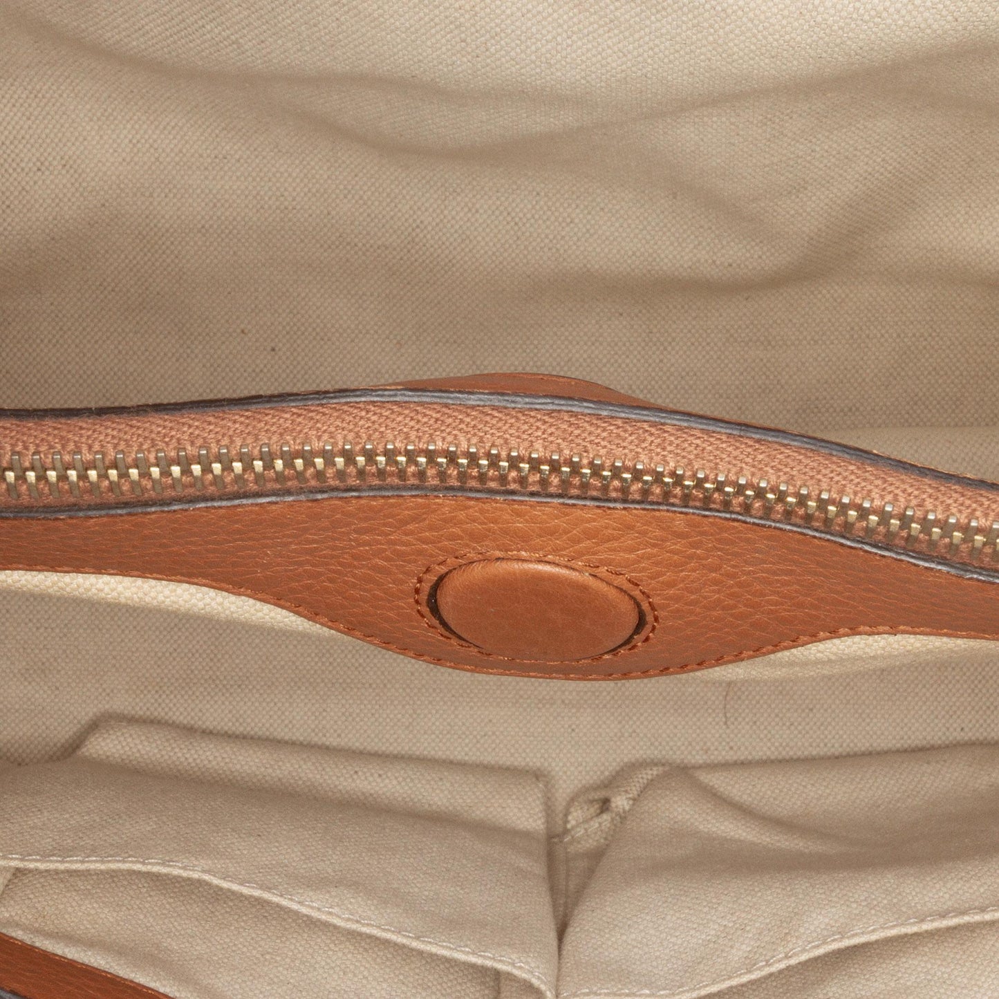 Gucci Medium Calfskin Bamboo Shopper Satchel