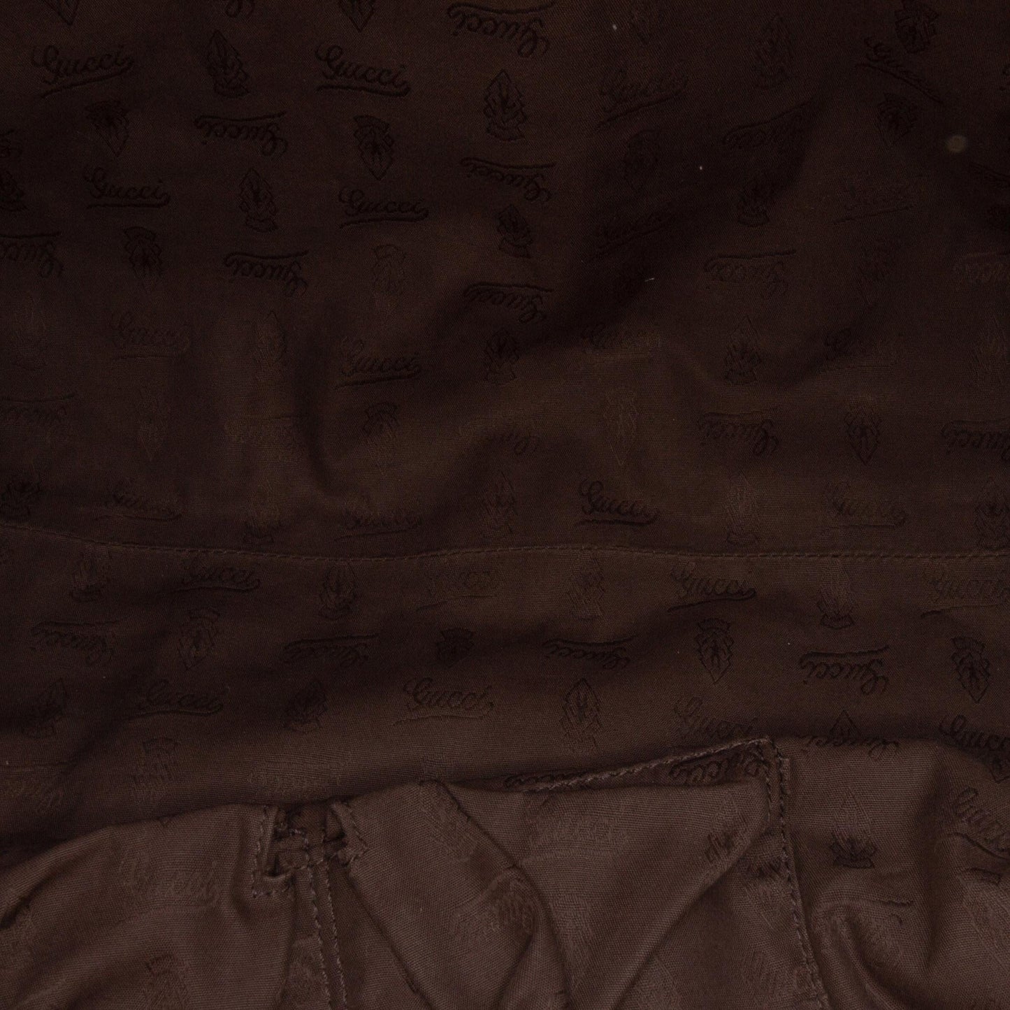Gucci Medium Leather Bamboo Bar Tote