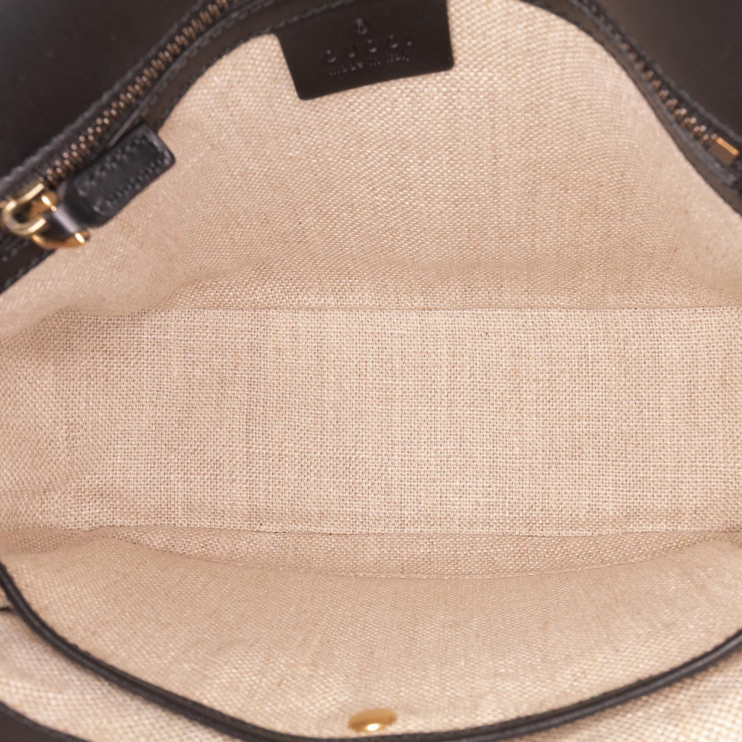 Gucci Medium Leather Web Crossbody