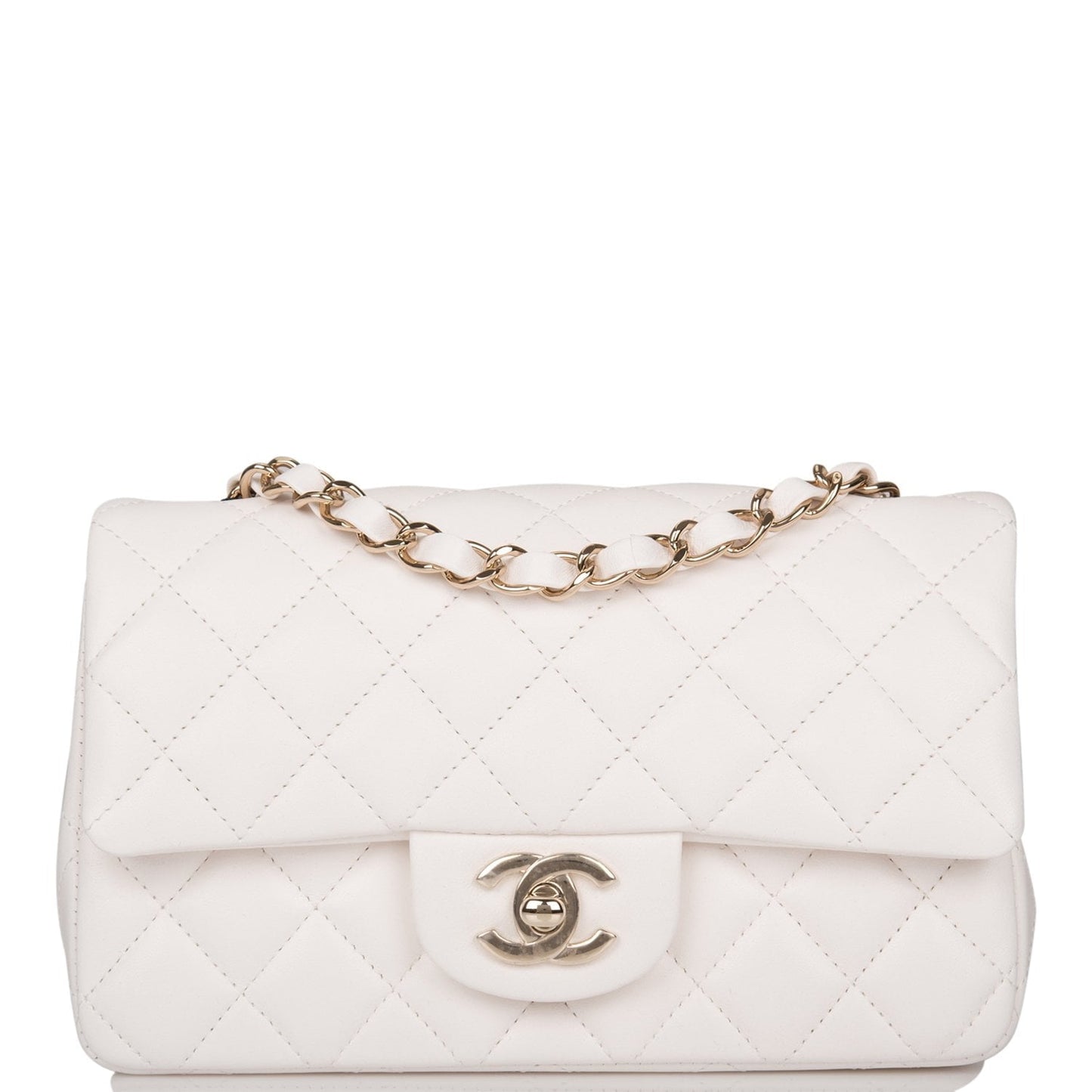 Chanel Classic Flap Lambskin Gold Shoulder Bag