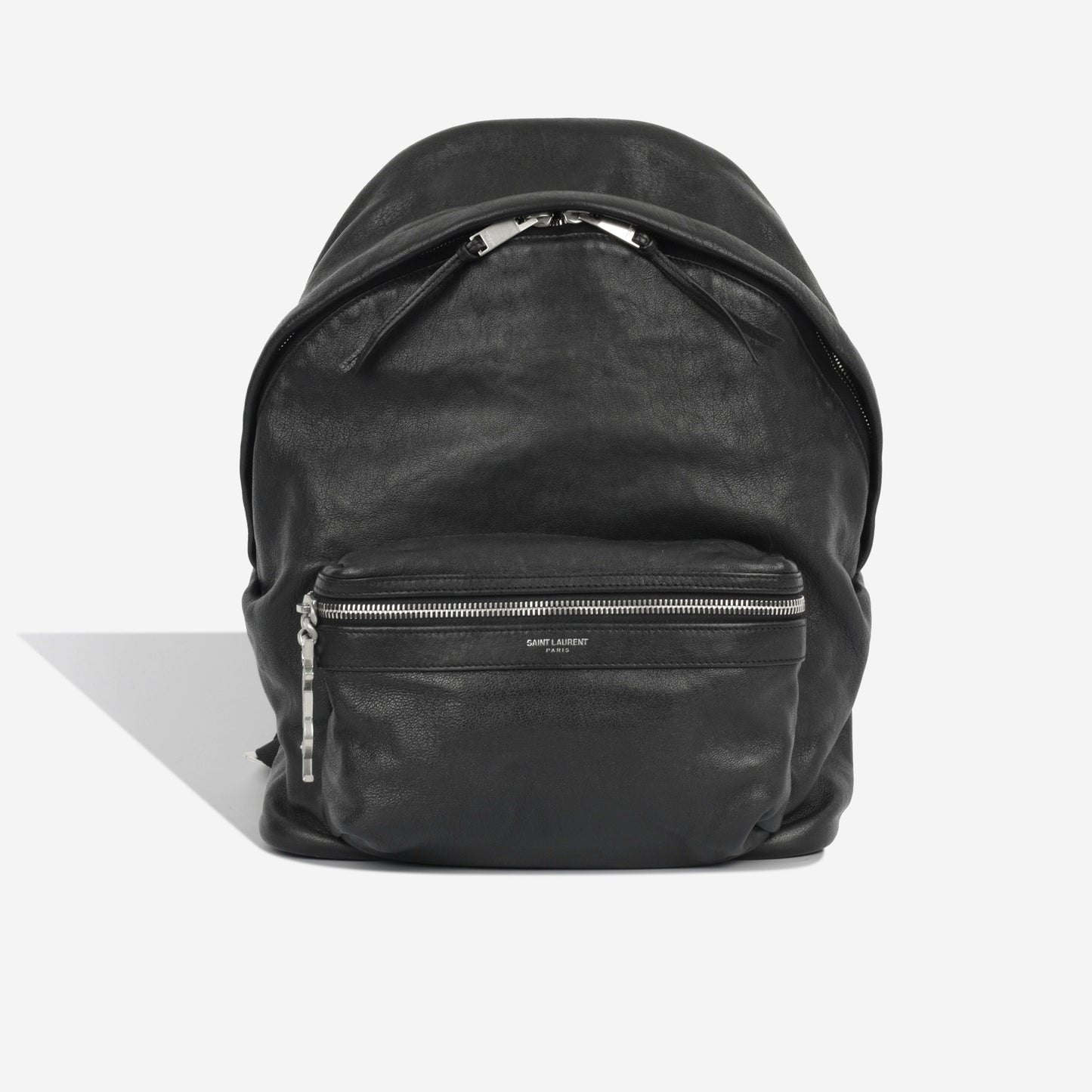 Saint Laurent Luxury Leather Red Backpack Style 2