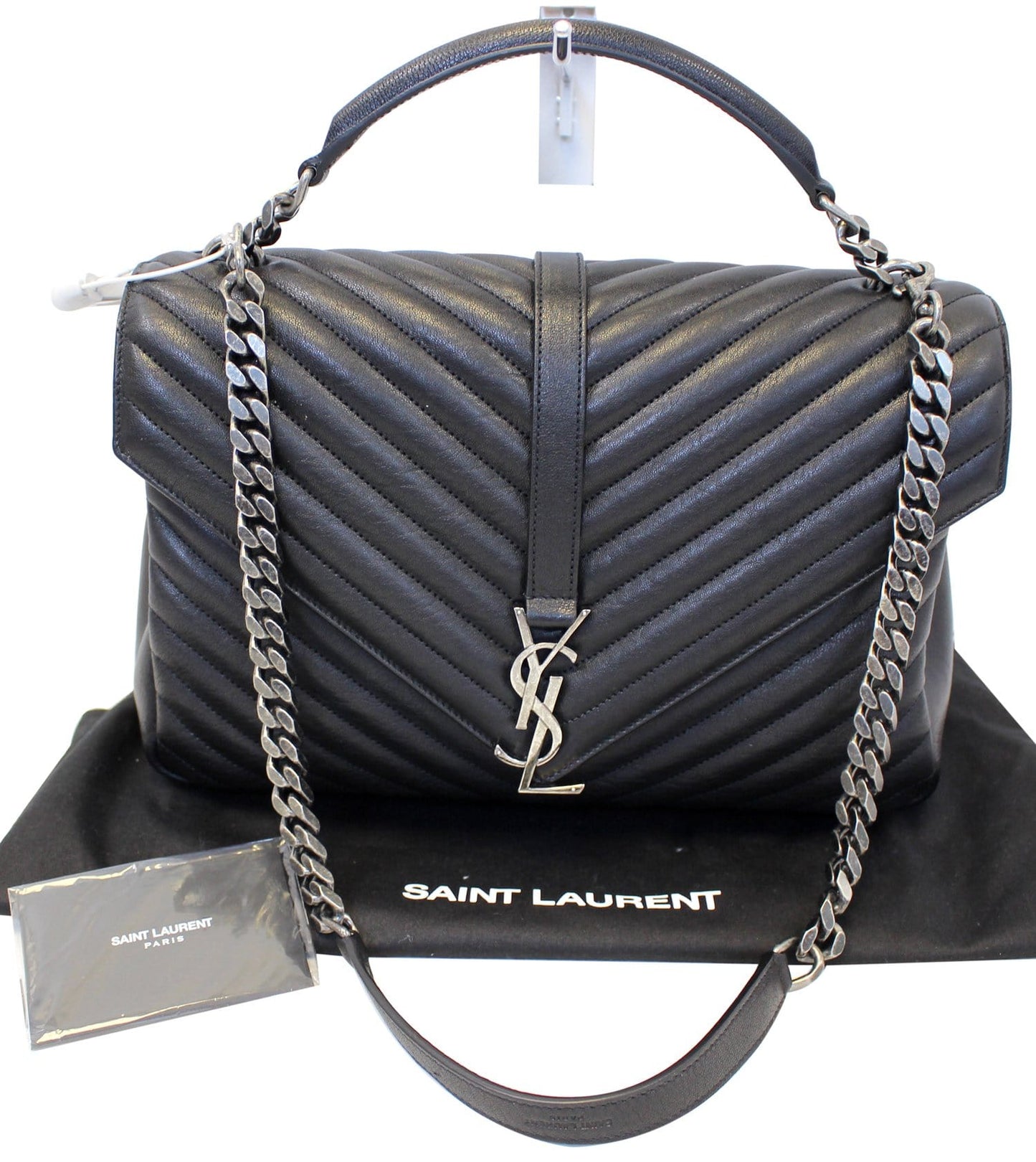 Yves Saint Laurent Large Monogram Envelope Chain Shoulder Bag