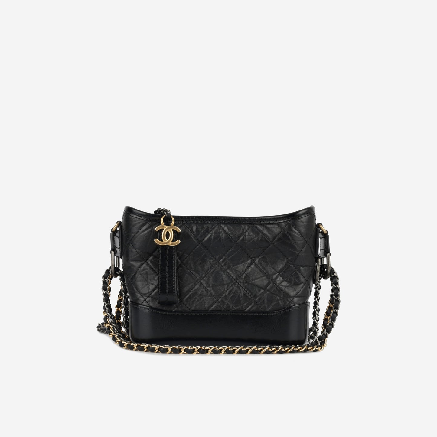 Chanel Classic Flap Lambskin Black Shoulder Bag Style 295