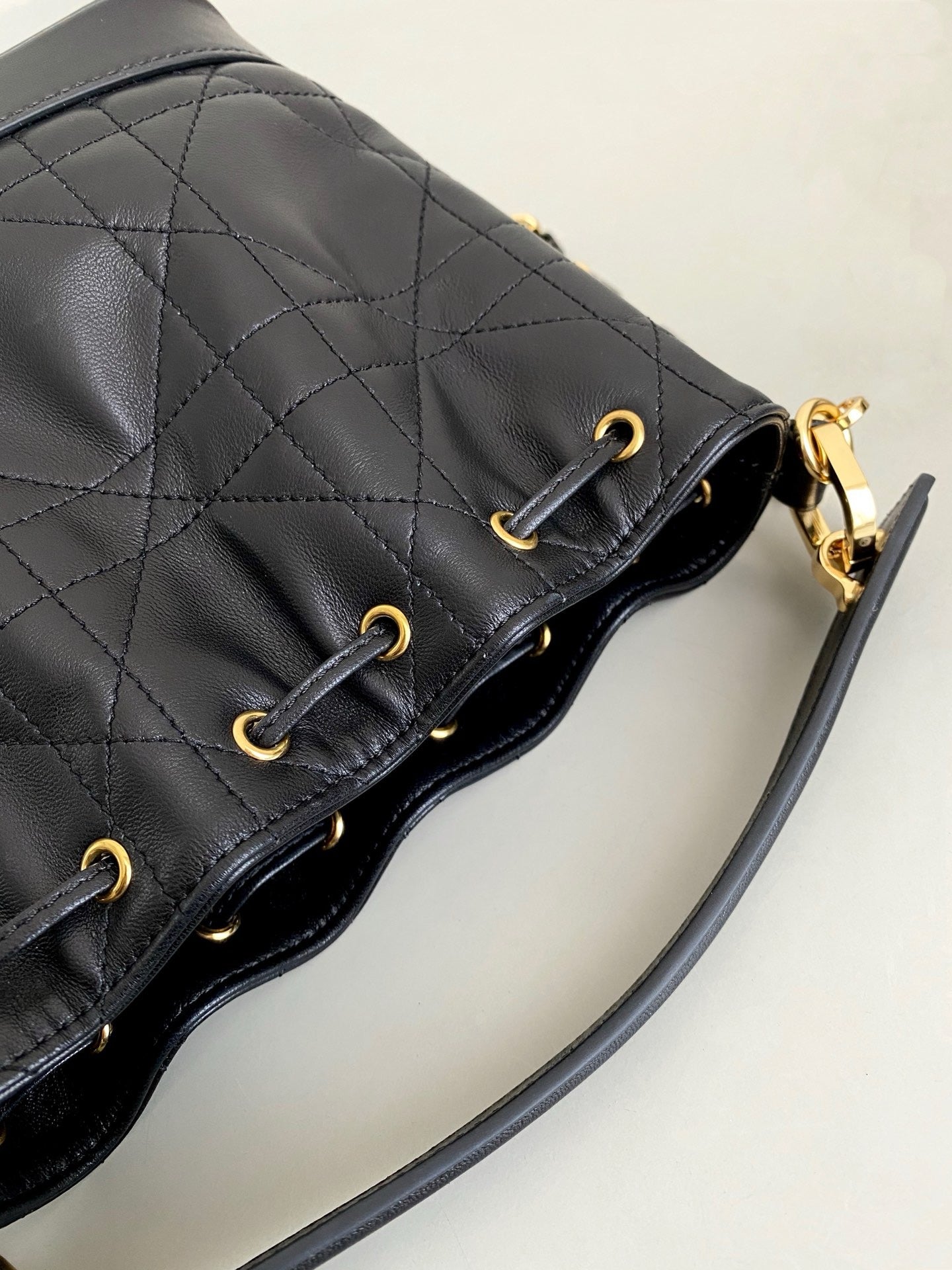 Dior Chain Leather Crossbody Bag