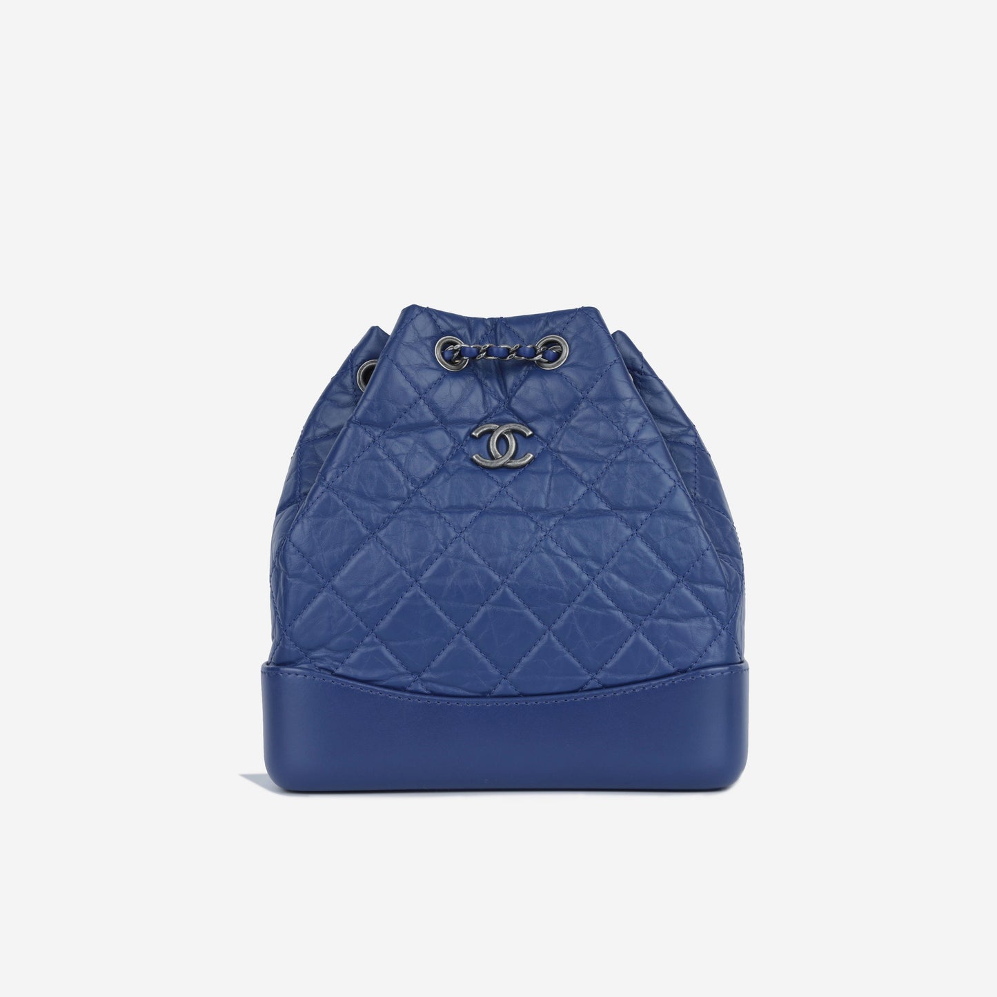 Chanel Gabrielle Calfskin Black Shoulder Bag Calfskin