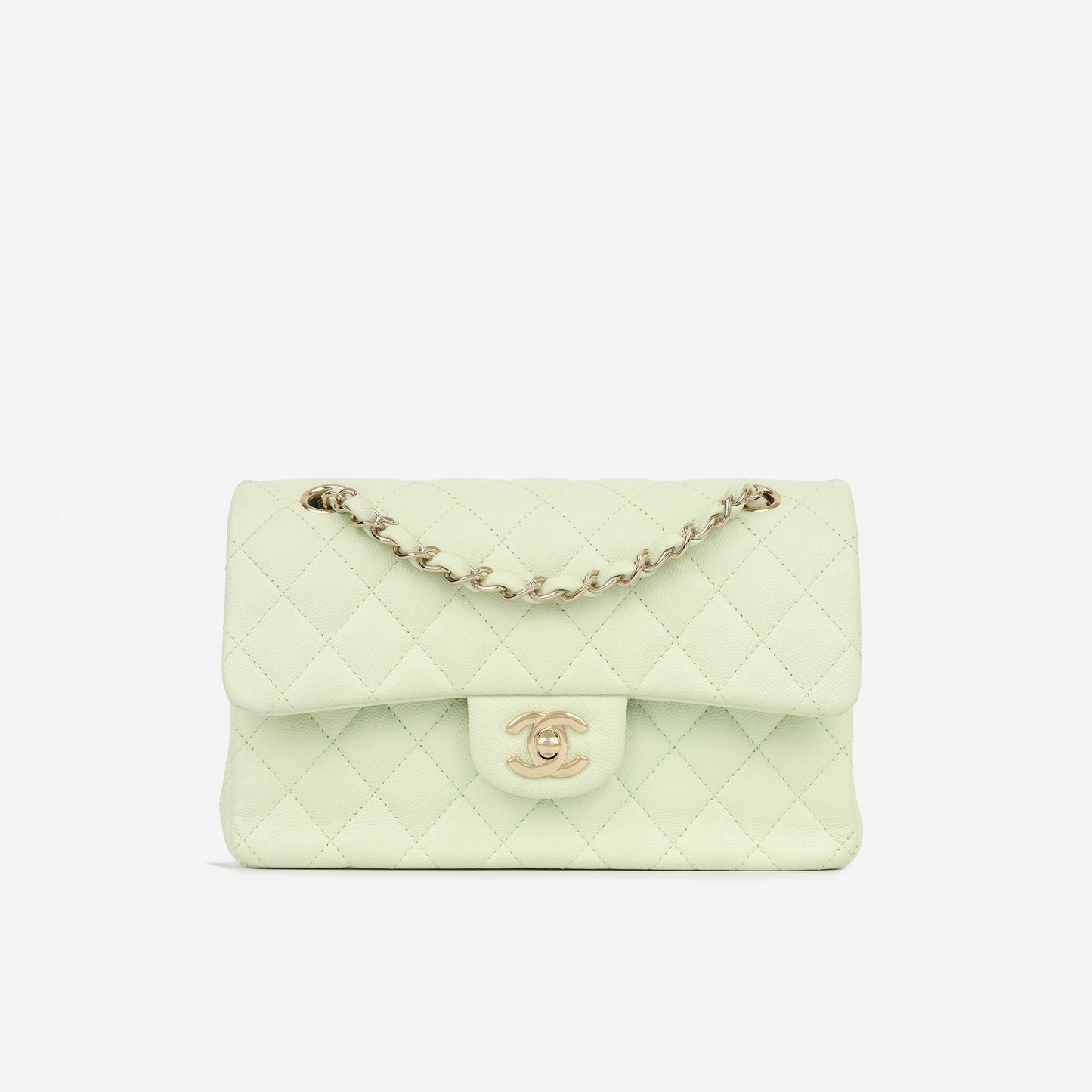Chanel Classic Flap Lambskin Black Shoulder Bag Style 253