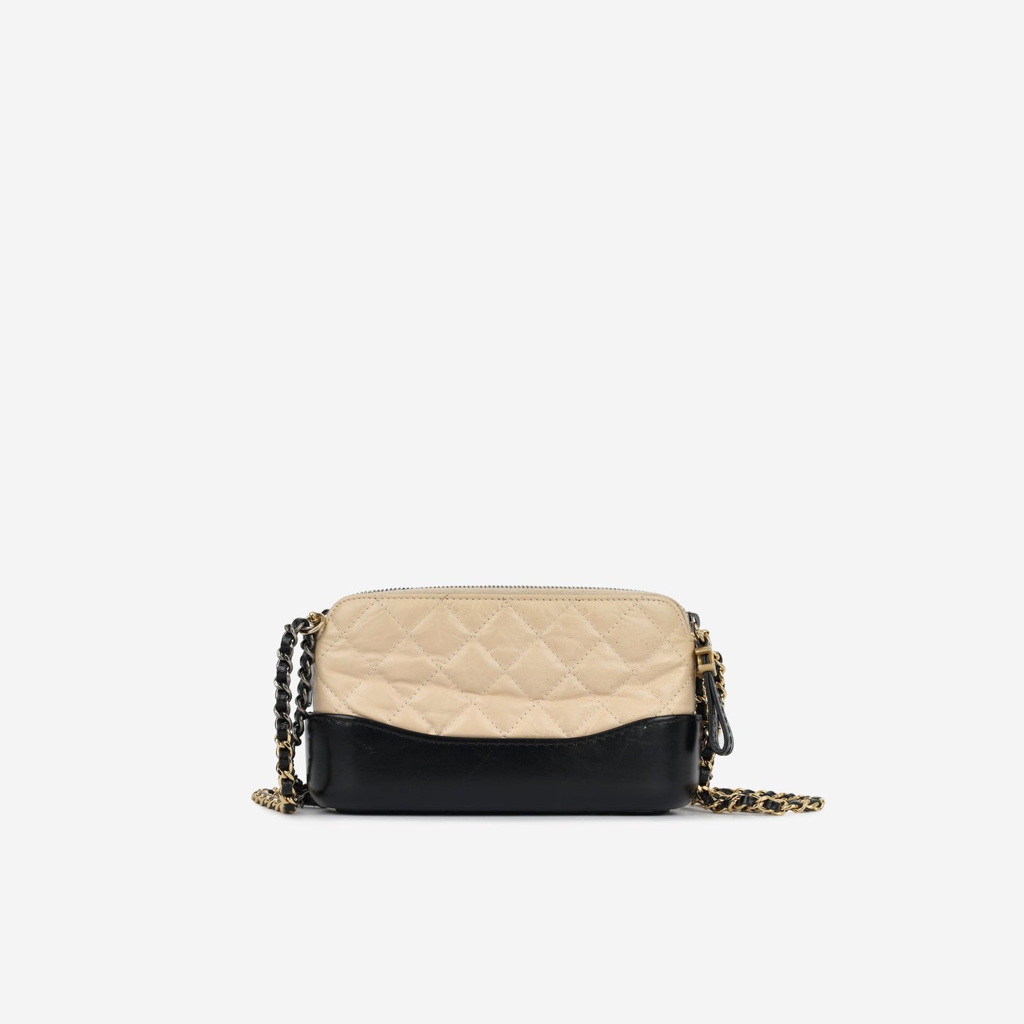Chanel Gabrielle Lambskin Black Shoulder Bag Lambskin