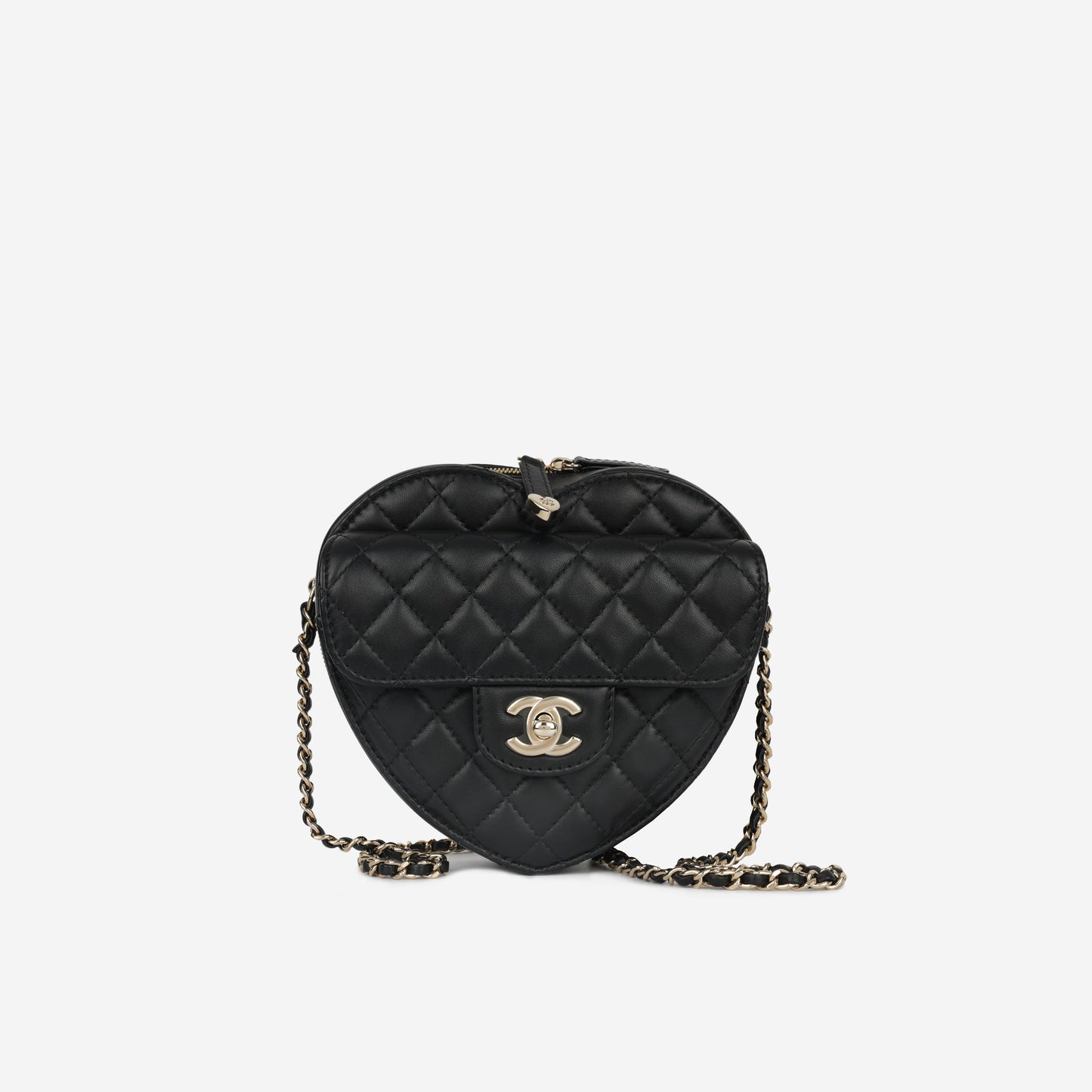 Chanel Luxury Lambskin Black Handbag Style 7