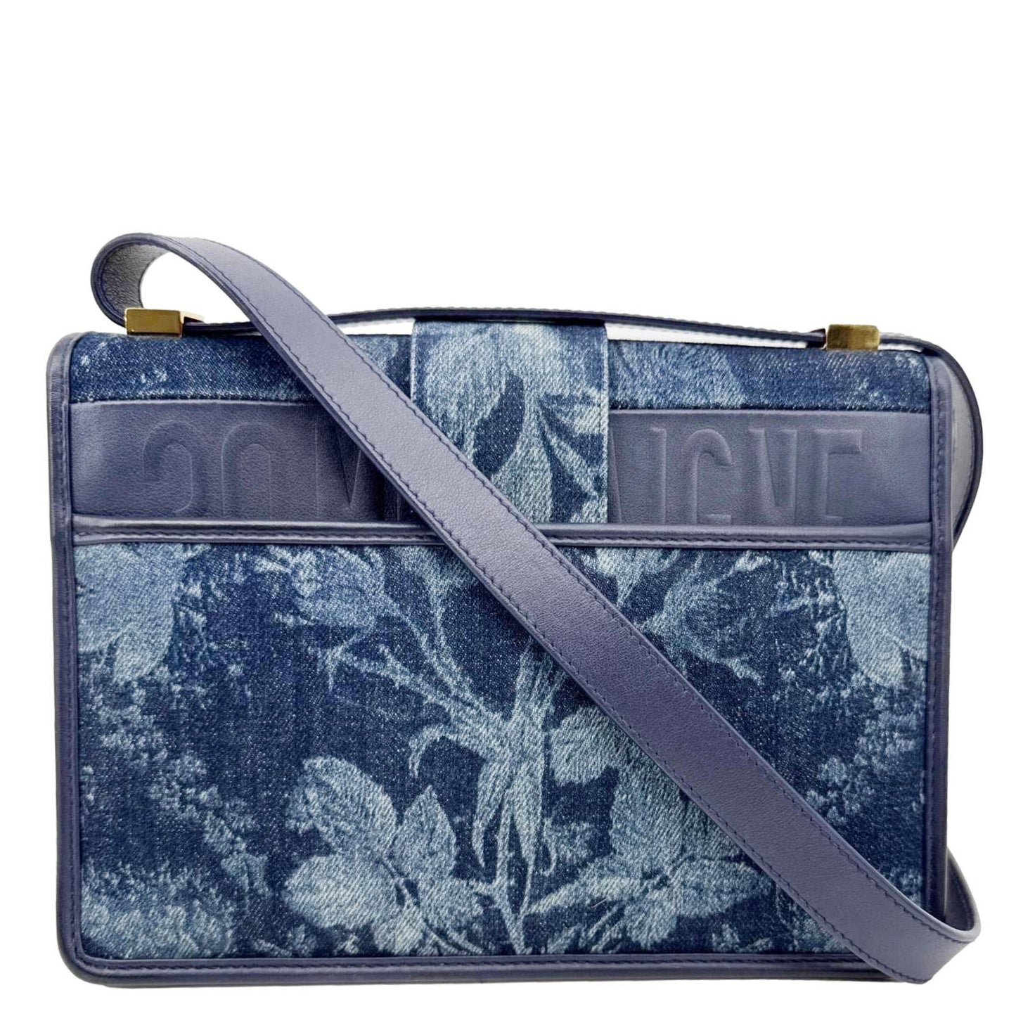 Dior Montaigne Blue Shoulder Bag