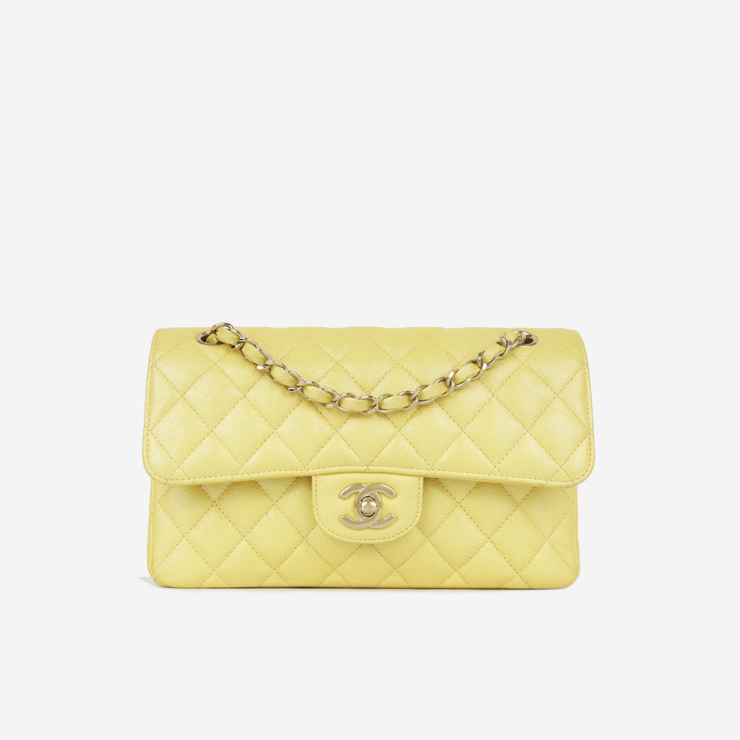 Chanel Classic Flap Lambskin Black Shoulder Bag Style 350