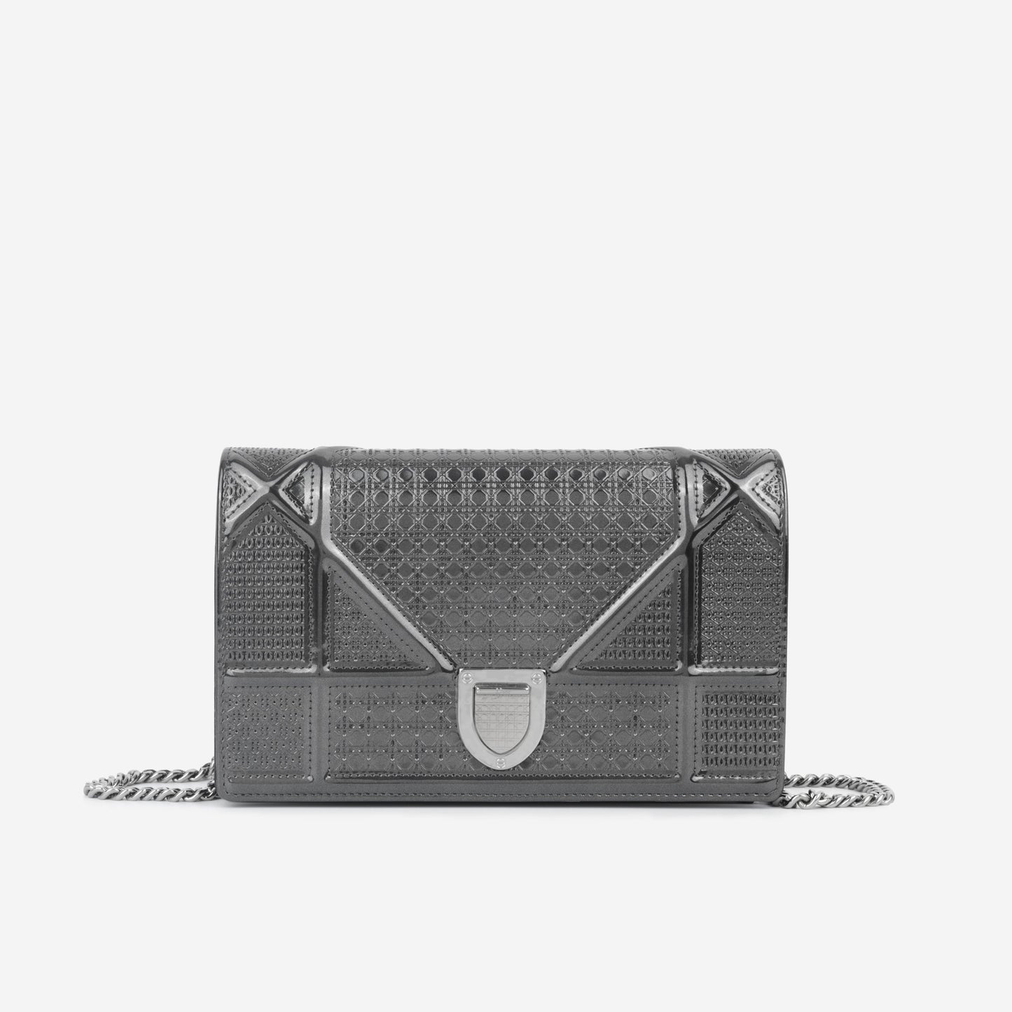 Dior Chain Leather Tote Bag