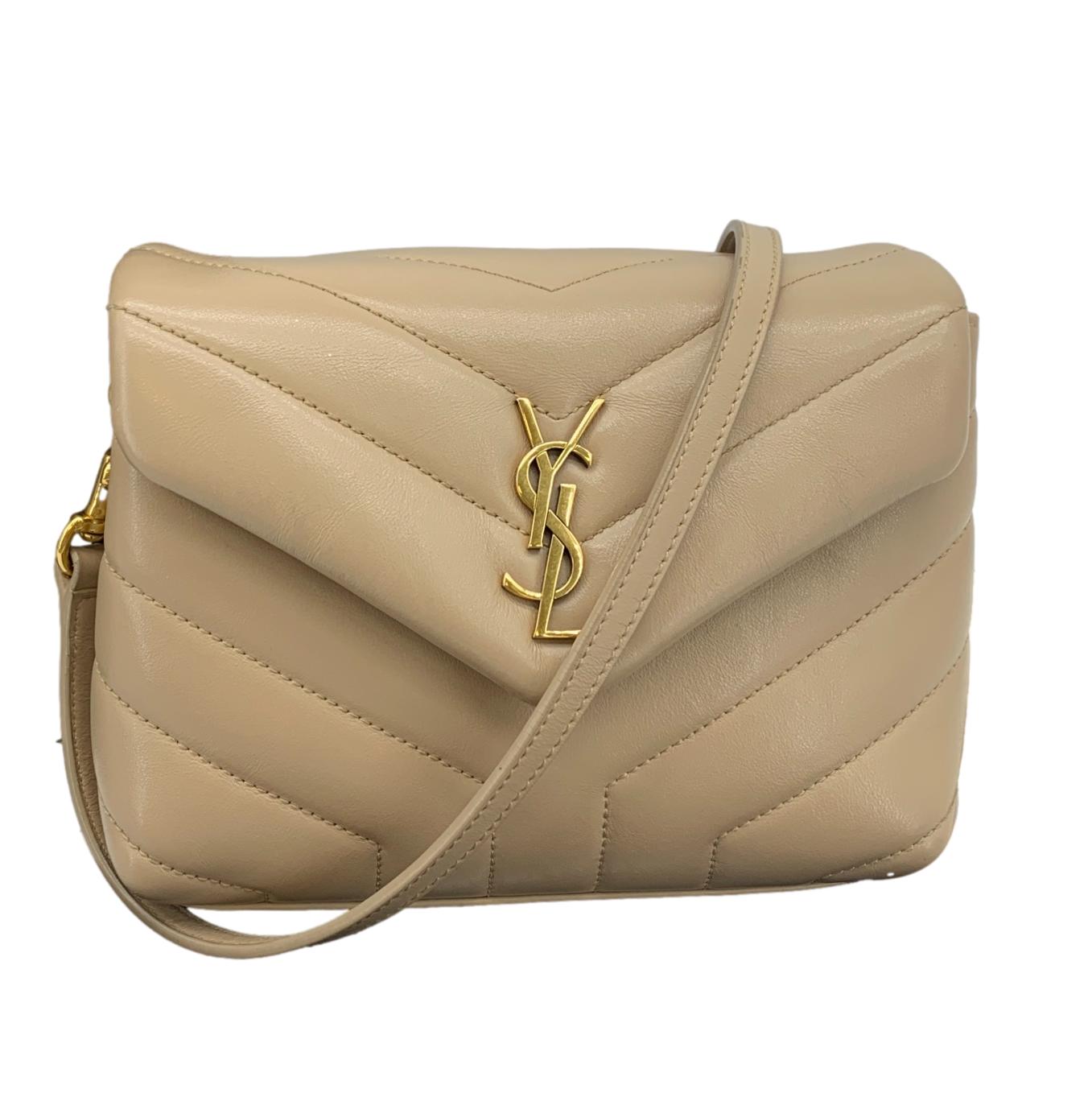 Saint Laurent Loulou Leather Brown Crossbody