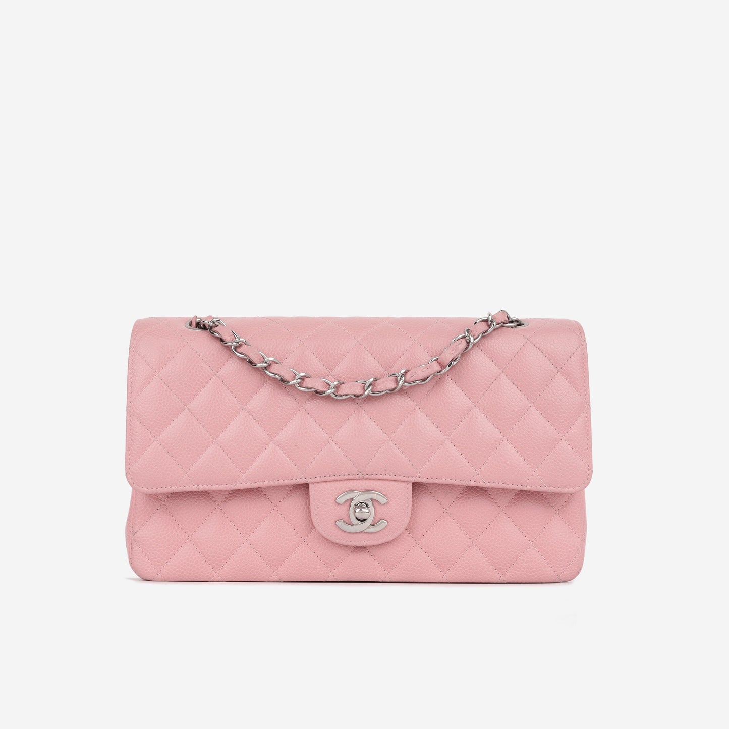 Chanel Classic Flap Caviar Gold Shoulder Bag Style 13