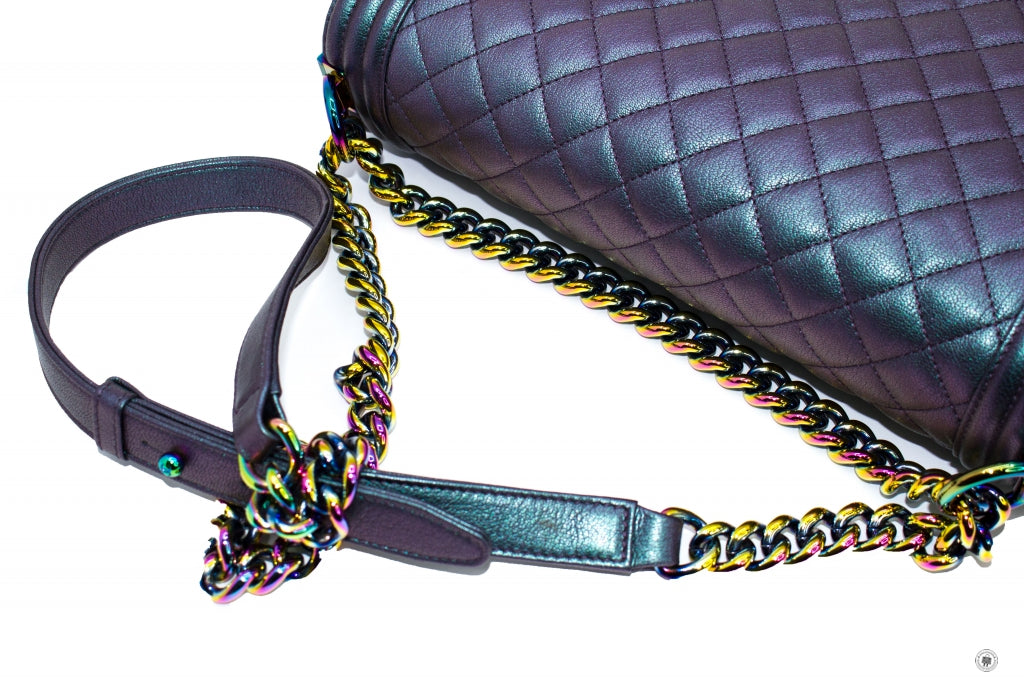 Chanel Boy Medium Calfskin Shoulder Bag Style
