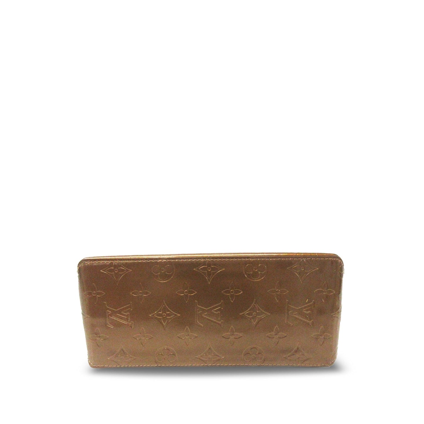 Brown Louis Vuitton Monogram Vernis Reade PM HandBag