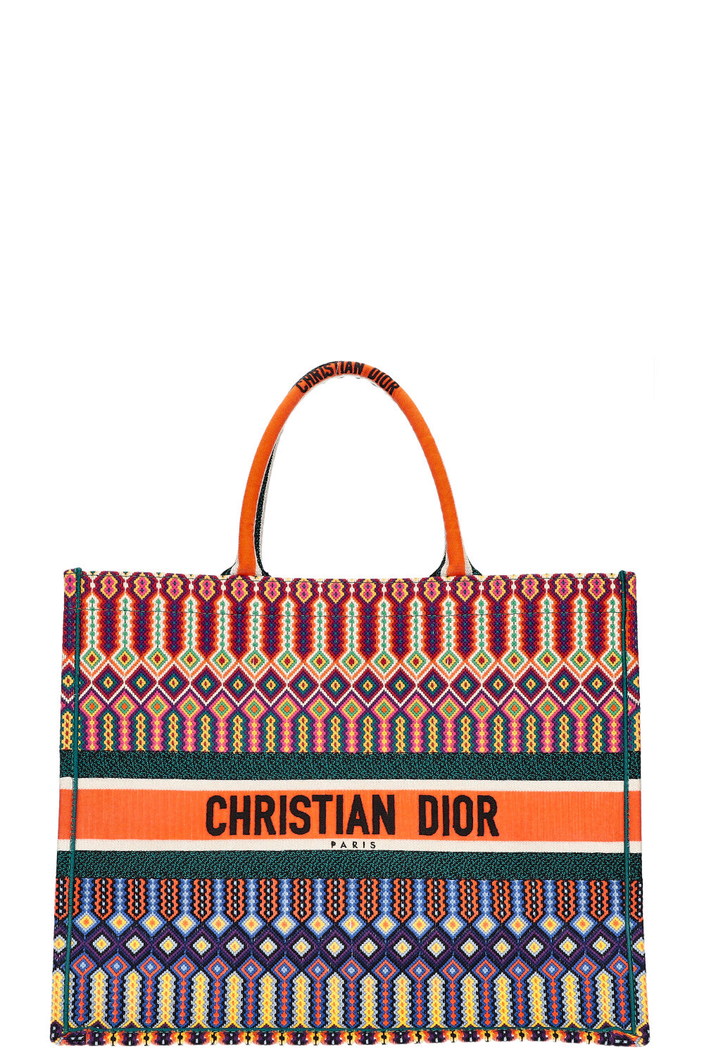 Dior Book Tote Canvas Tote Bag