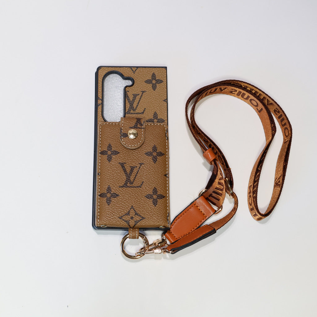 LV Z Fold Crossbody Phone Case