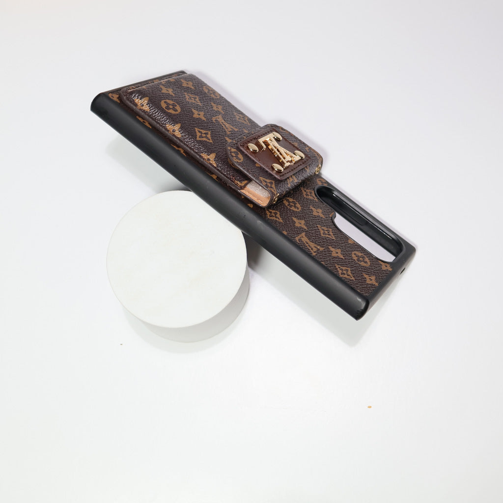 Samsung Galaxy Louise Vuitton Phone Case Card Slot