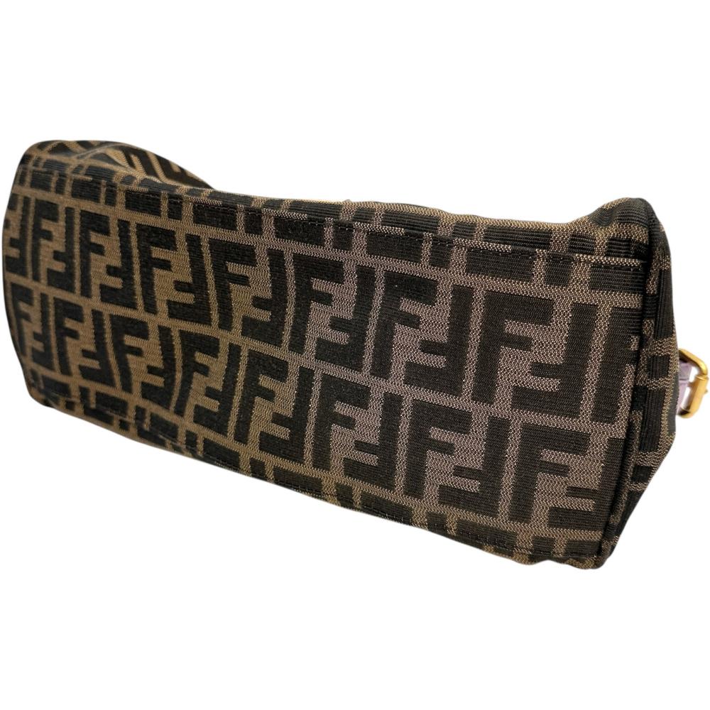 Fendi Zucchino Red Shoulder Bag Style 49