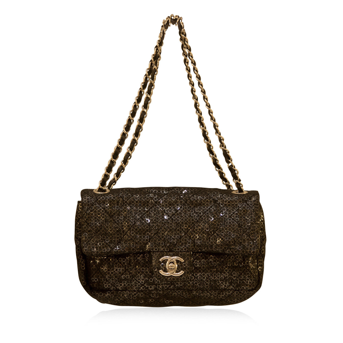 Chanel Classic Flap Leather Black Shoulder Bag Style 2