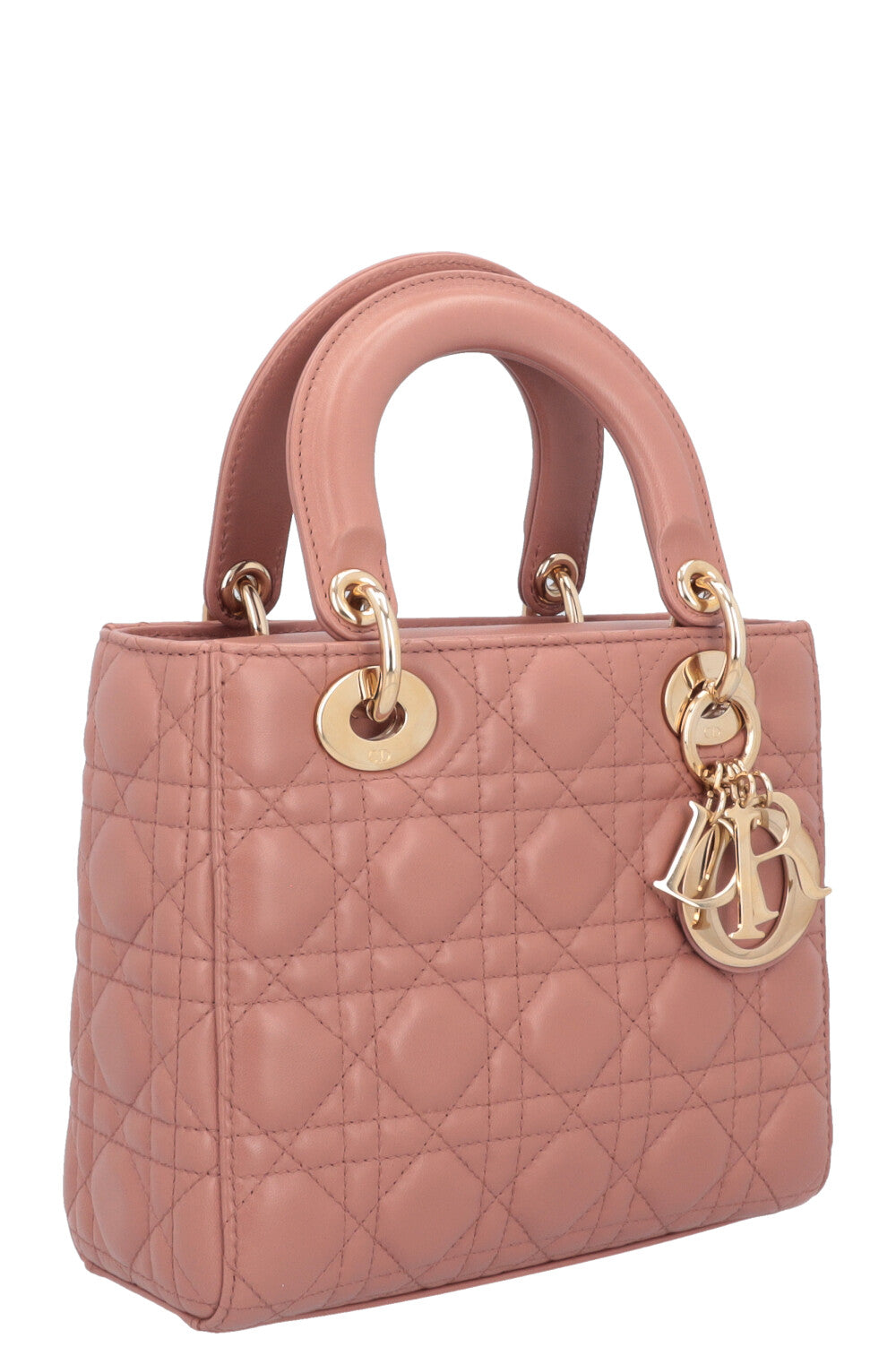 Christian Dior Small Lady Dior My Abcdior Bag Rose