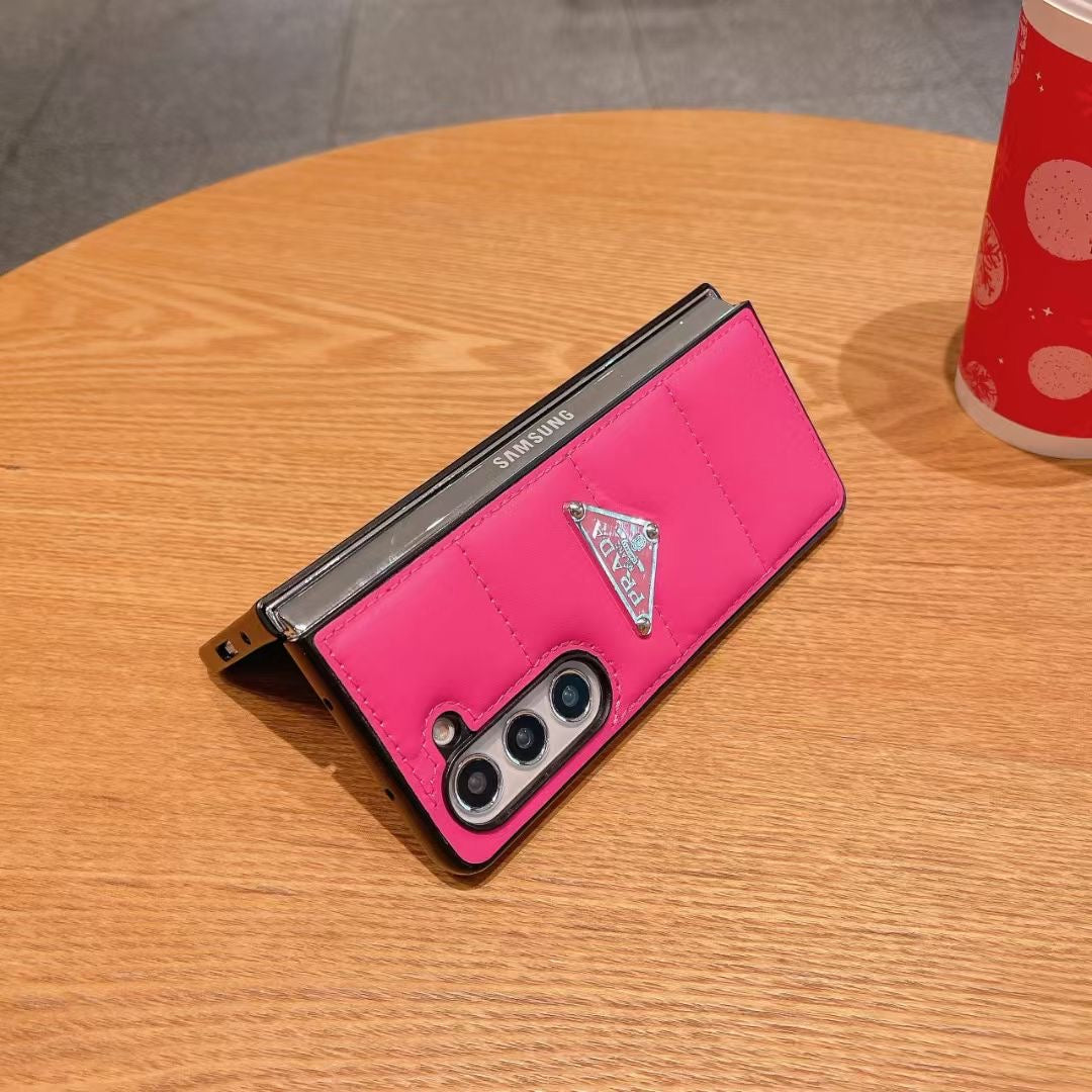 Prada Phone Case for Samsung Galaxy Z Fold 3 4 5 6 Puffer