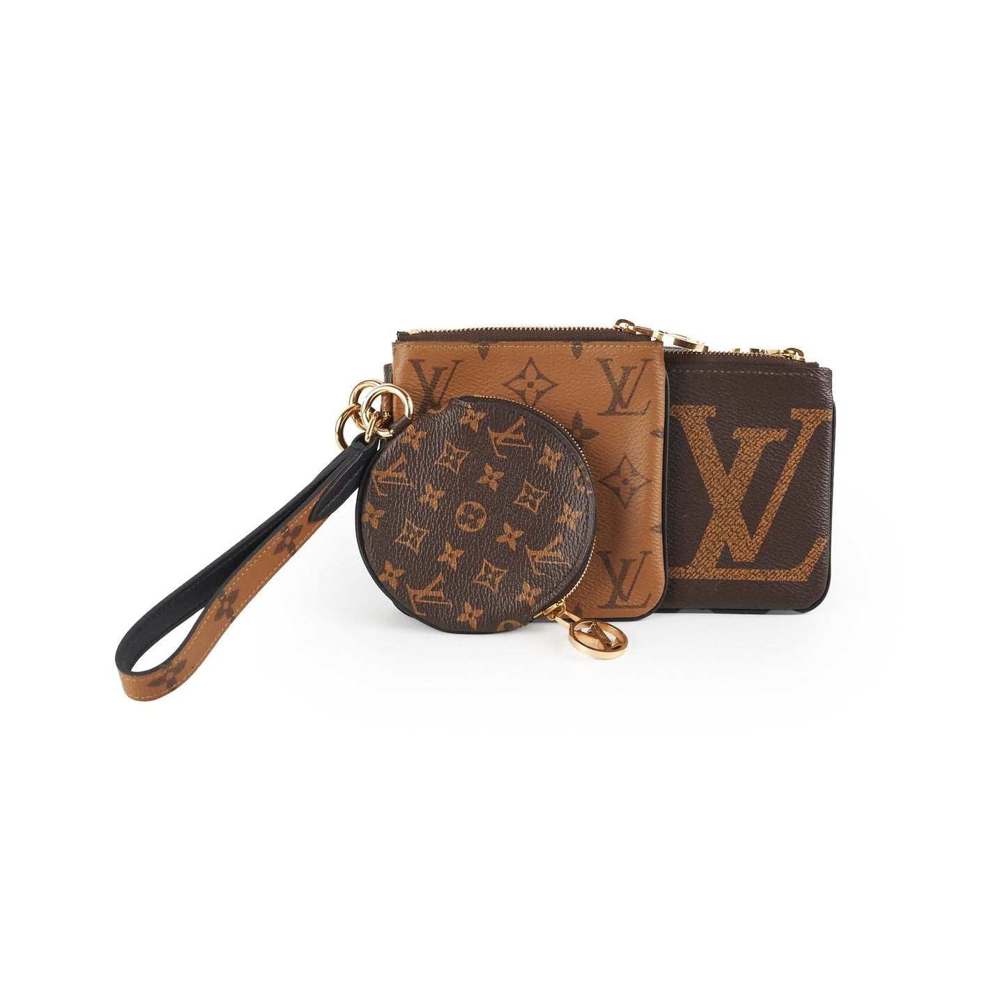 Louis Vuitton Pochette Trio Reverse Monogram