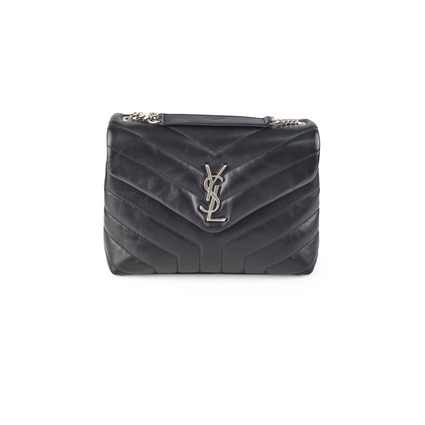 Saint Laurent Small Loulou Black