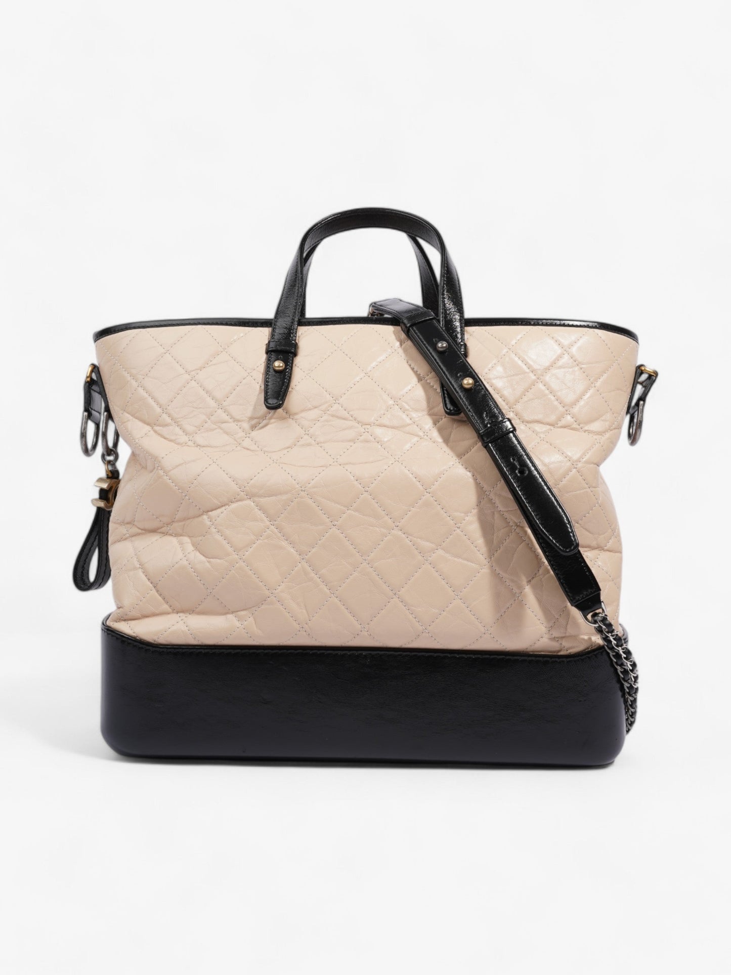 Chanel Gabrielle Calfskin Black Shoulder Bag Style 4