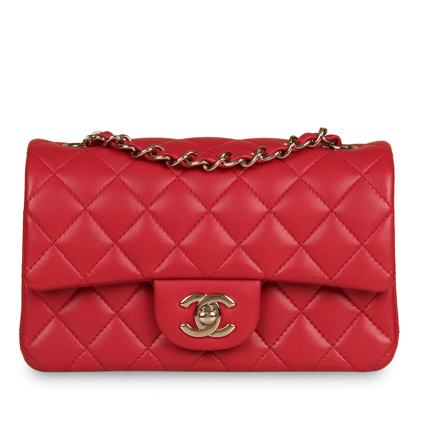 Chanel Classic Flap Lambskin Black Shoulder Bag Style 179
